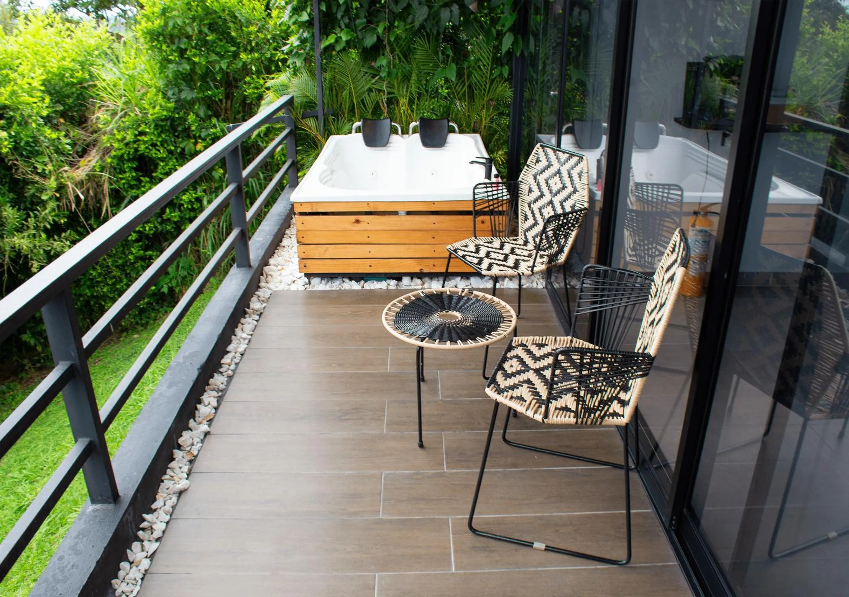 Balcony/Terrace in Panorama Pueblo Tapao