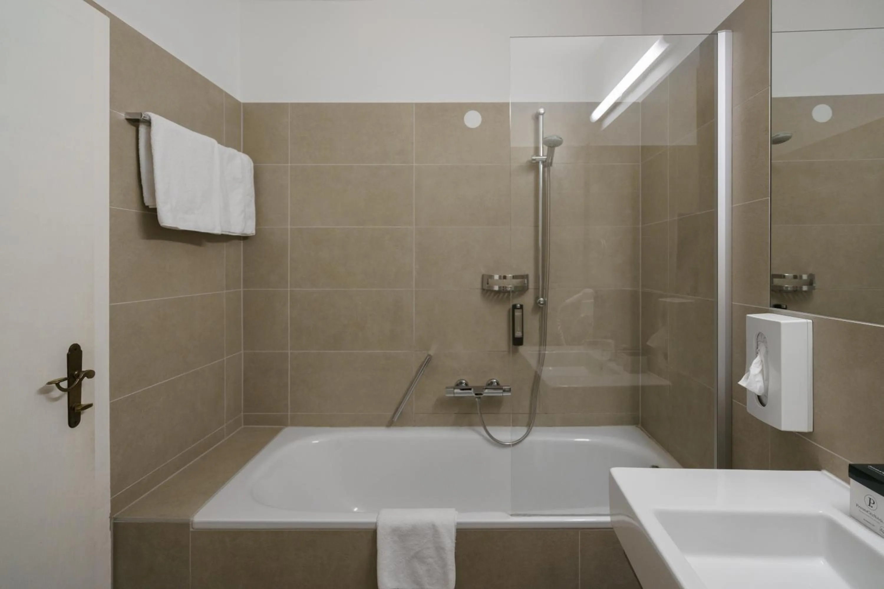 Bathroom in Altstadthotel Kasererbräu