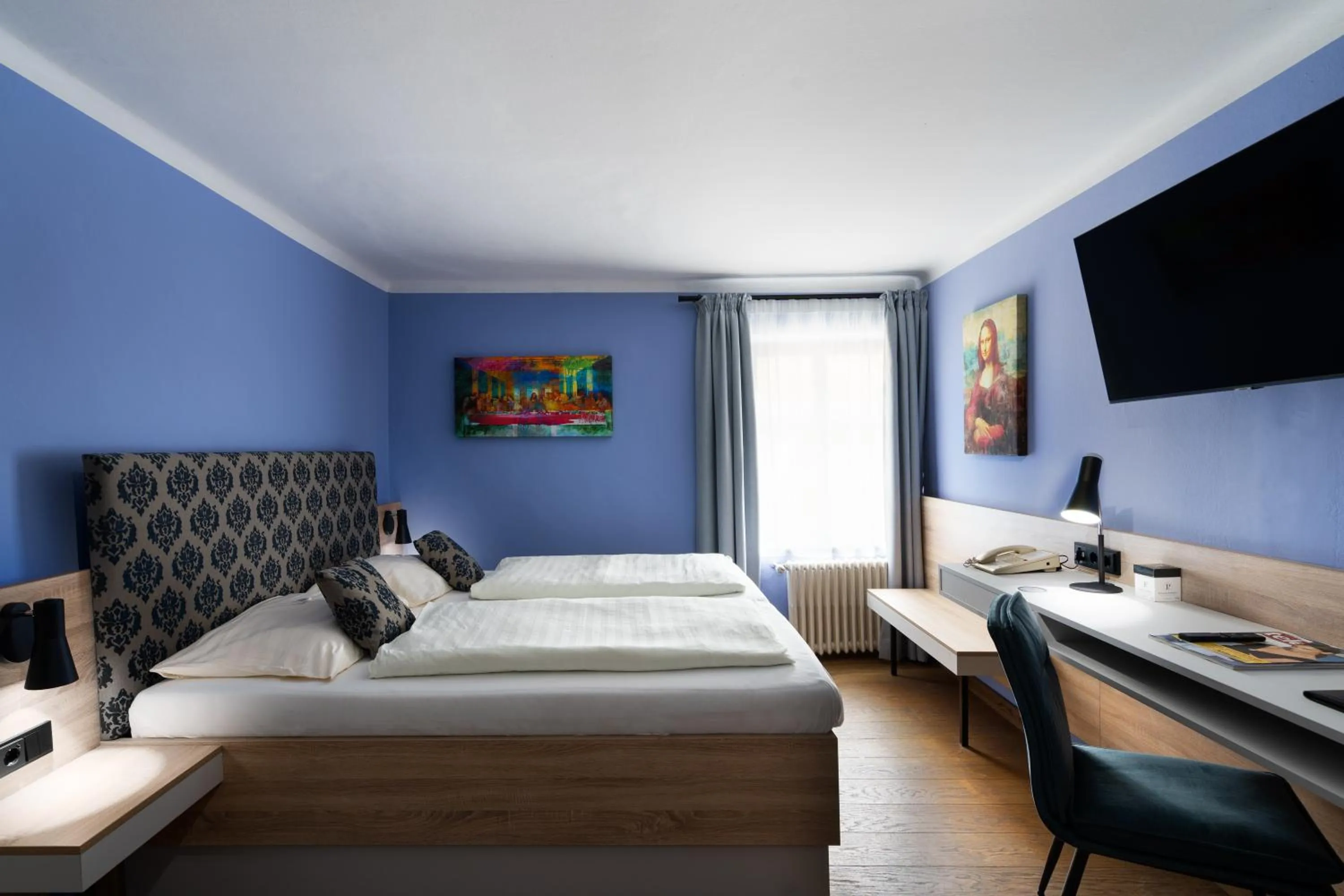 Bed in Altstadthotel Kasererbräu