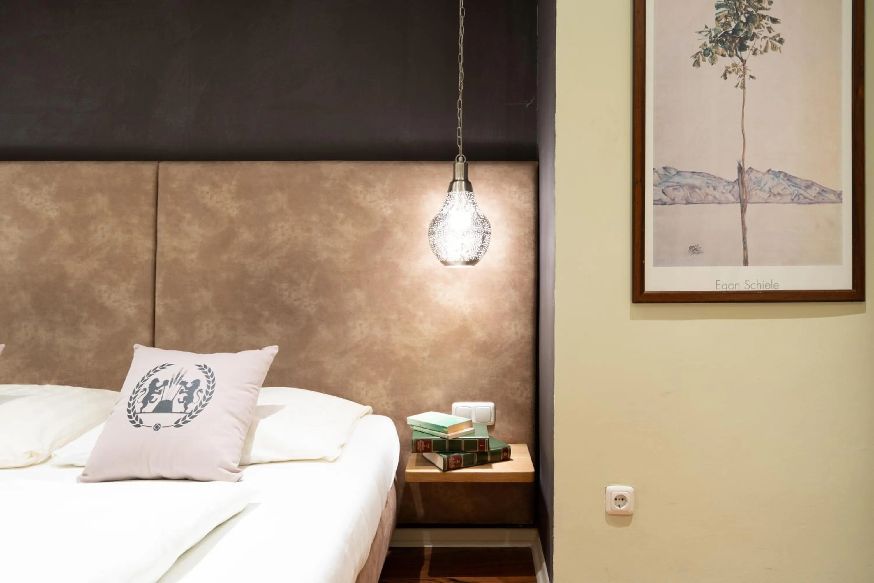 Bed in Altstadthotel Kasererbräu