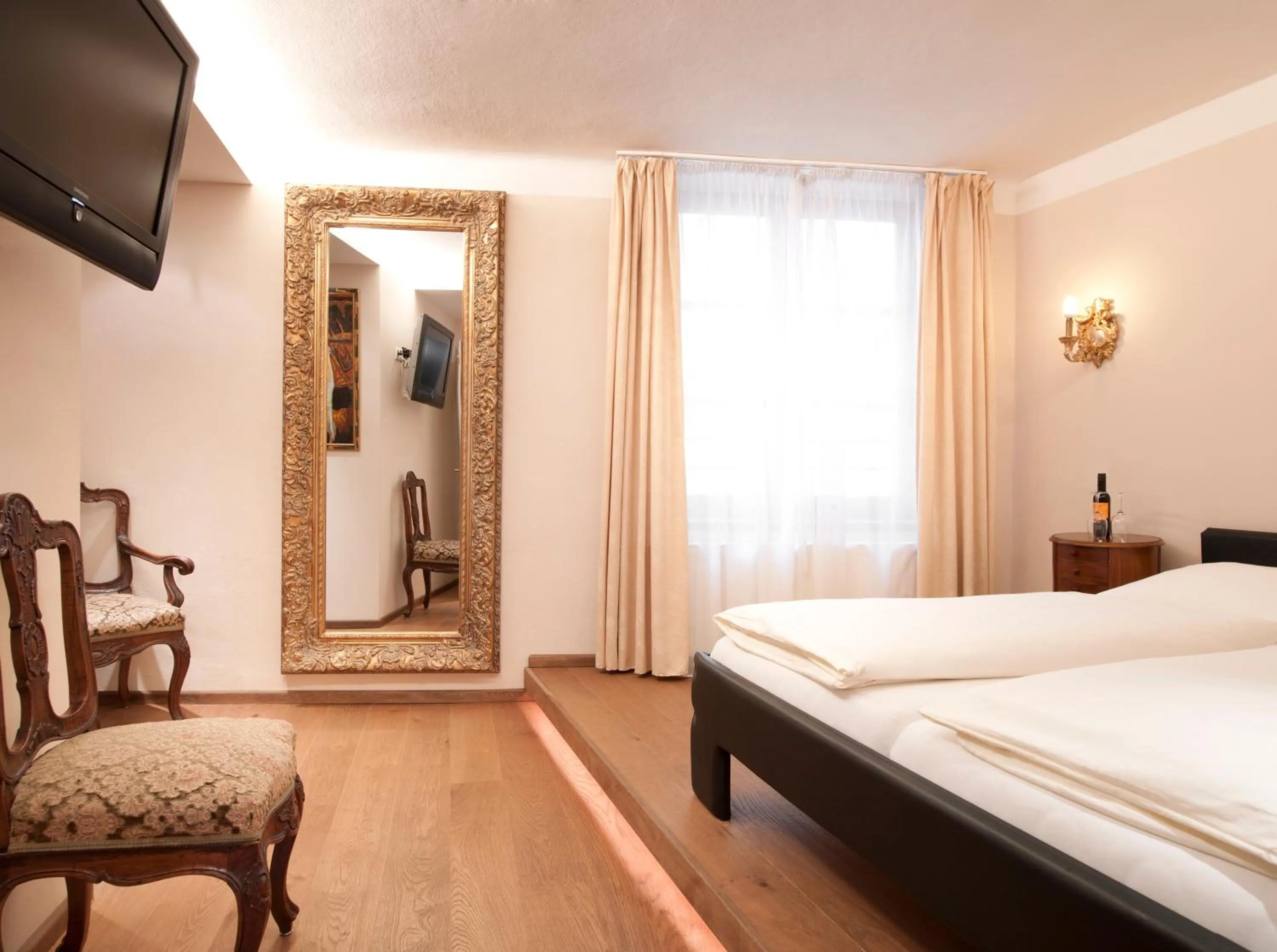 Bed in Altstadthotel Kasererbräu