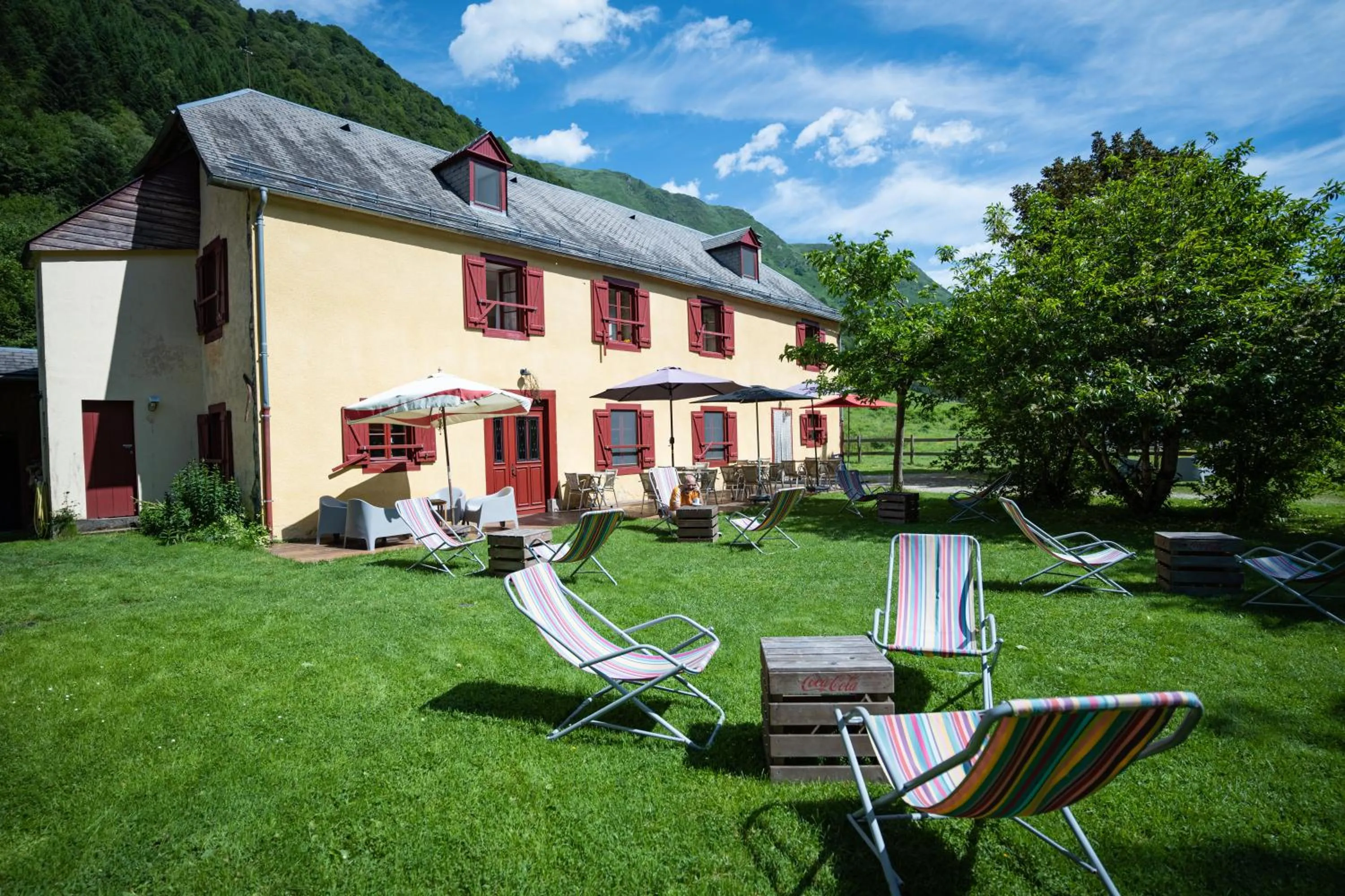 Property building in Gite Auberge Les Cascades
