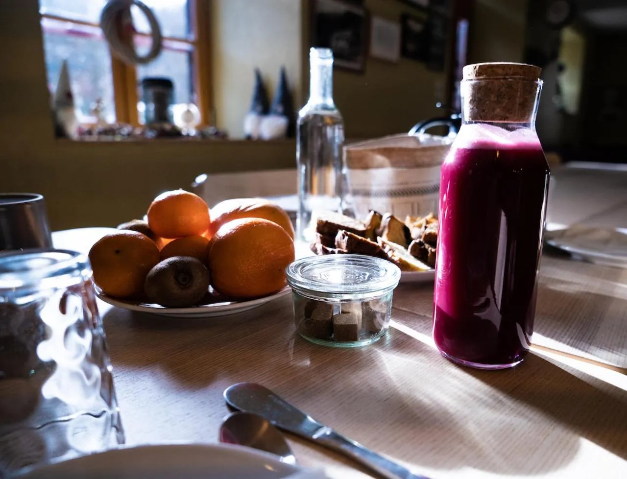 Food in Gite Auberge Les Cascades