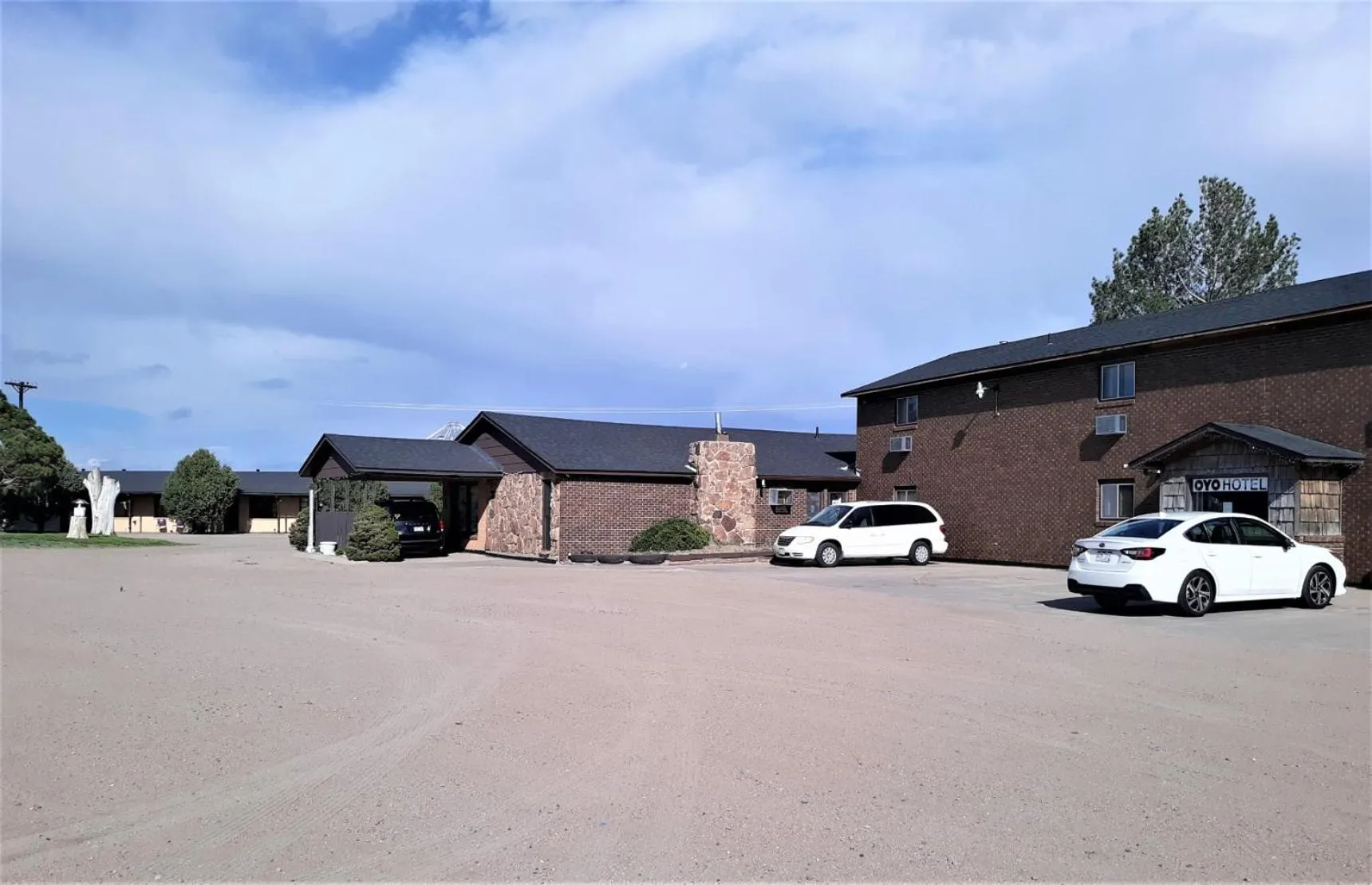 On site in OYO Hotel Cheyenne Wells - US 40