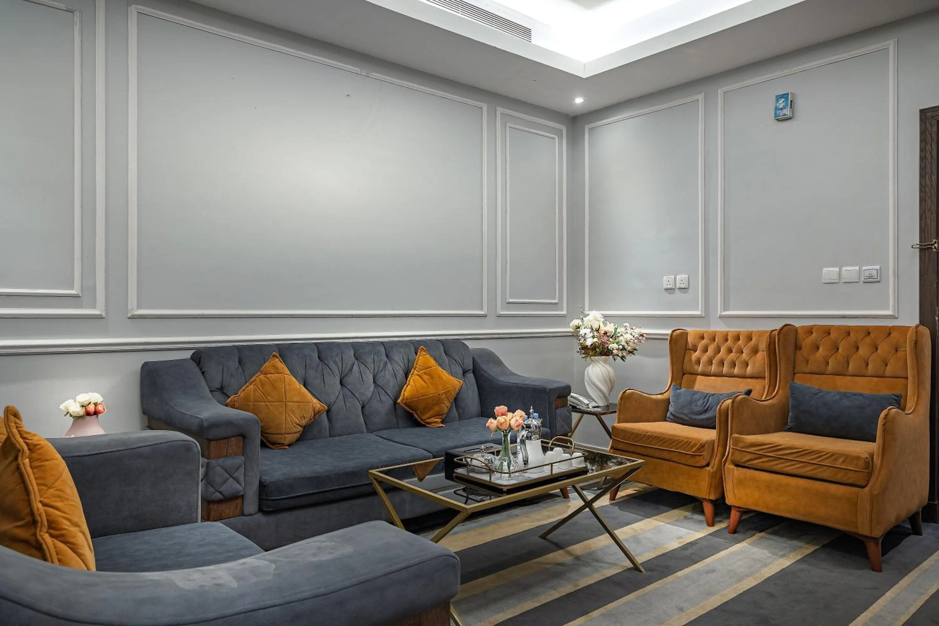 Living room in Rasis Serviced Apartments