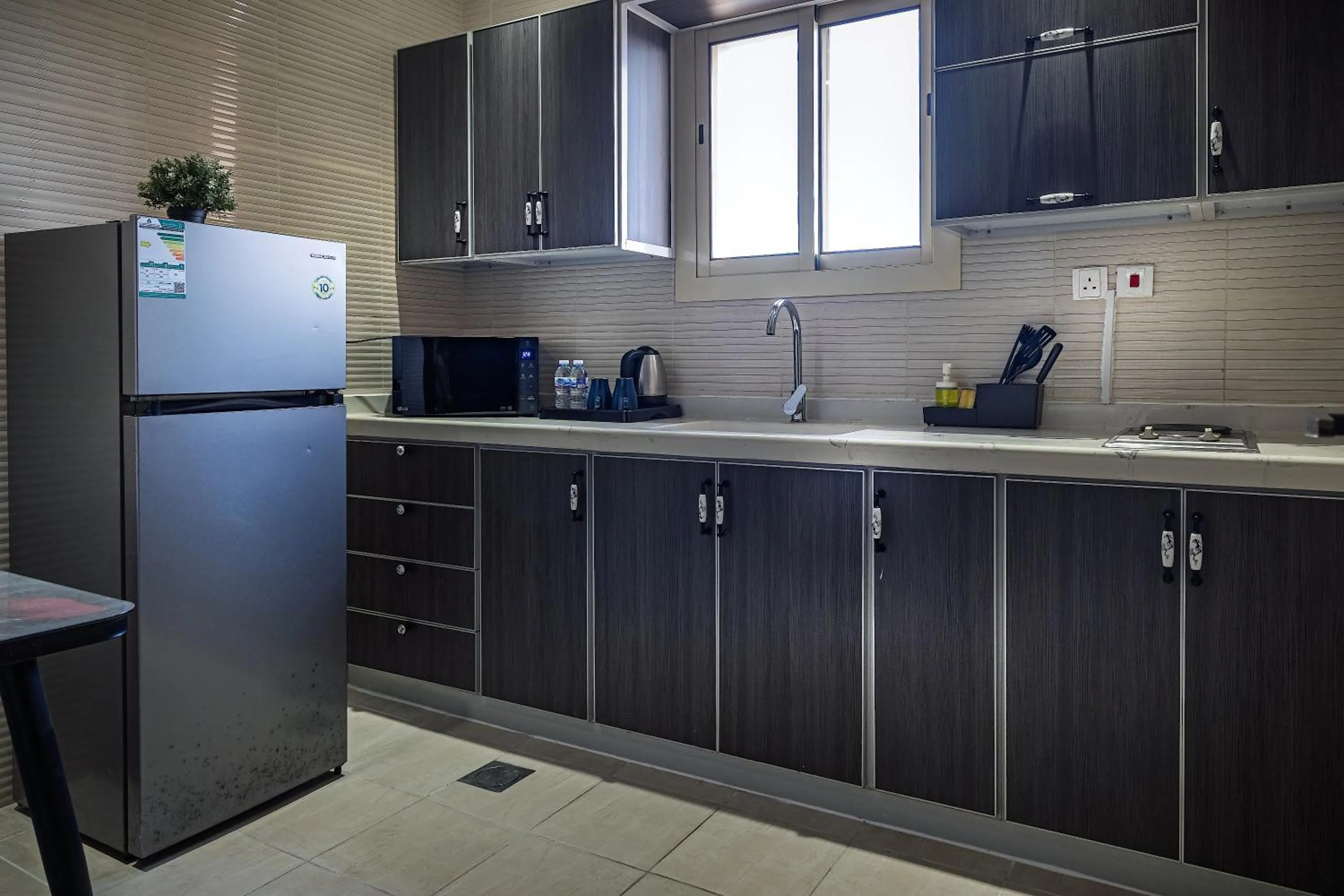 Kitchen or kitchenette in Rasis Serviced Apartments