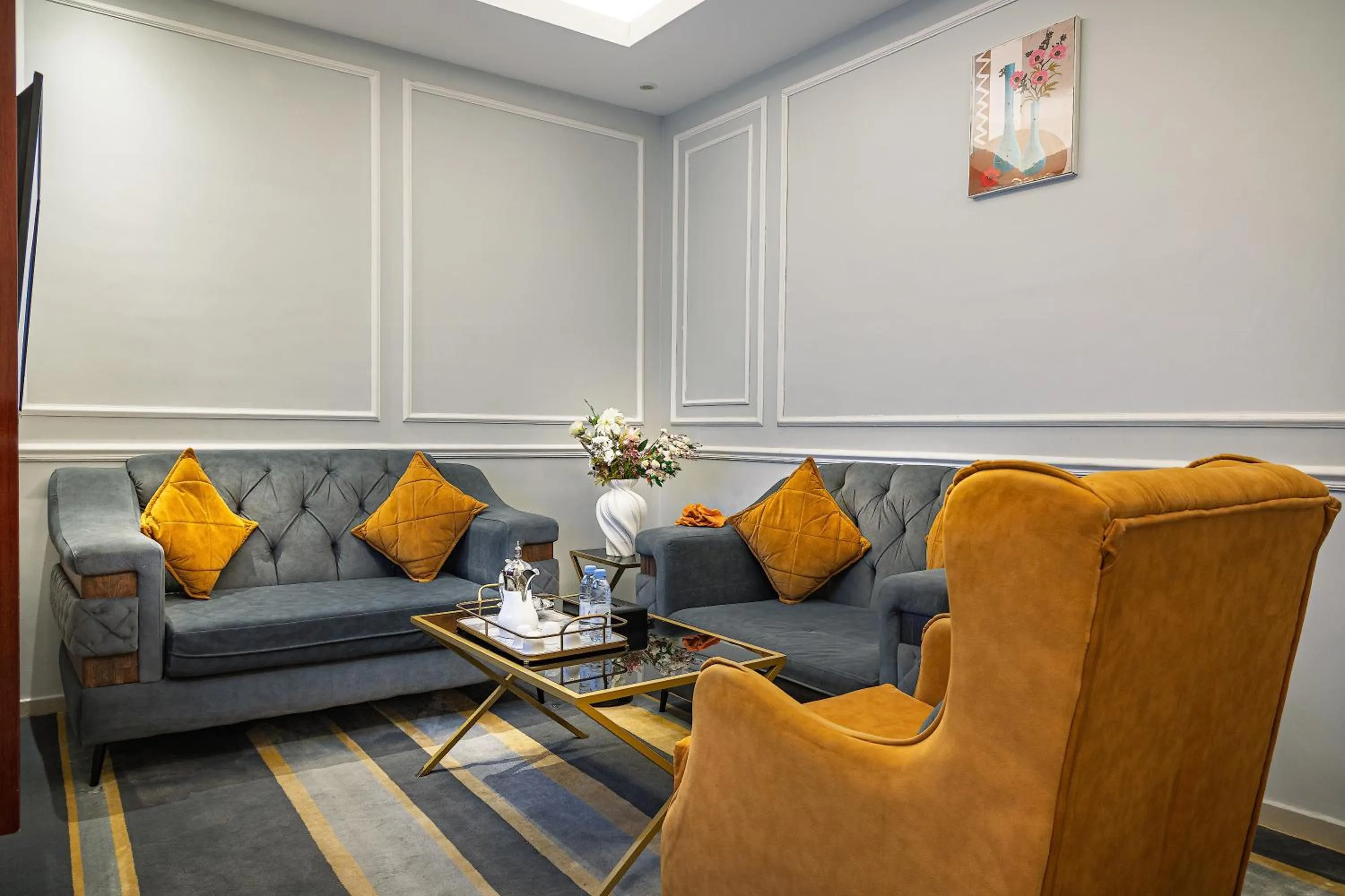 Living room in Rasis Serviced Apartments