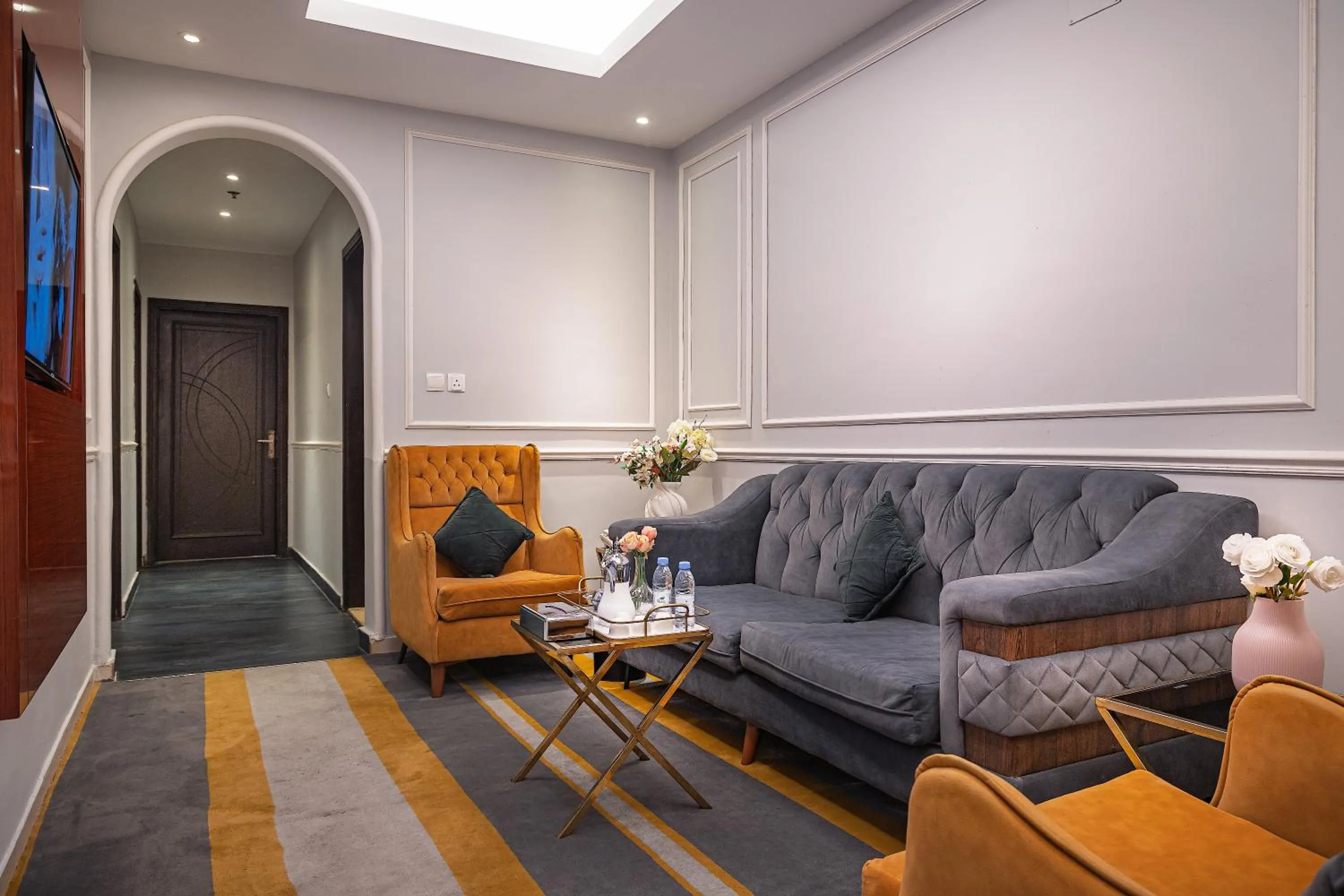 Living room in Rasis Serviced Apartments