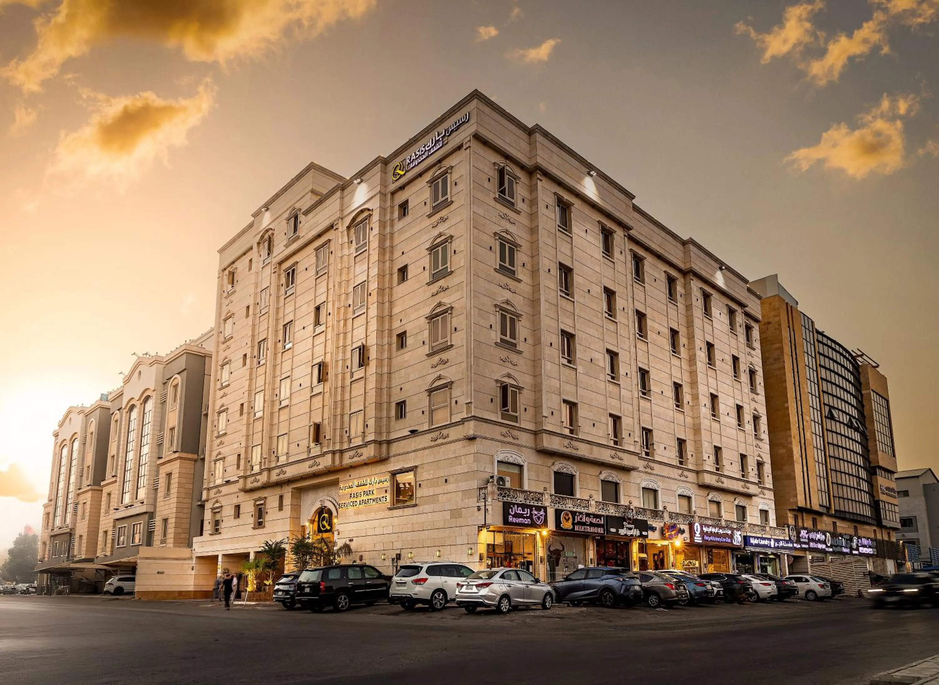 City view in Rasis Serviced Apartments
