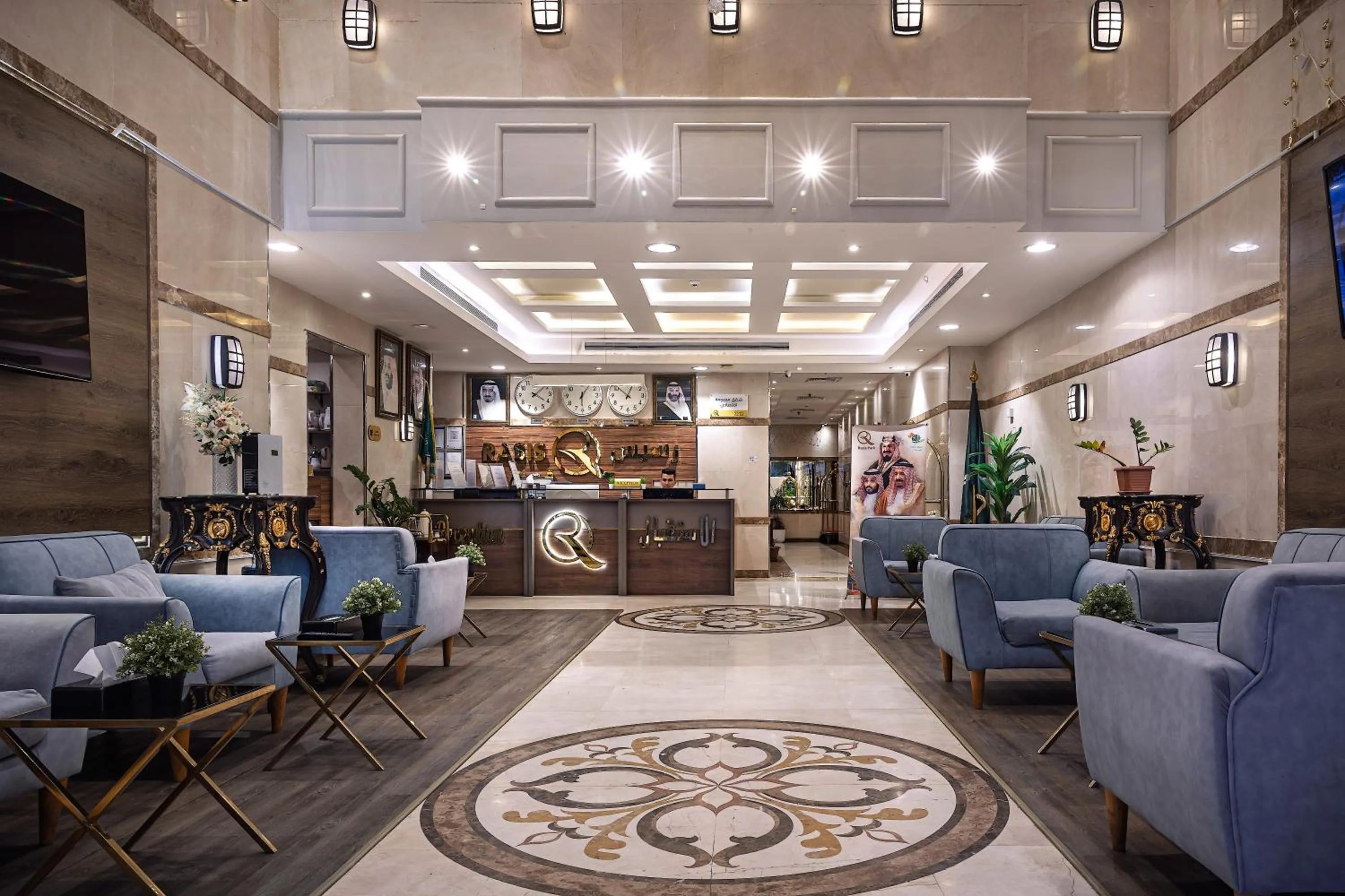 Seating area in Rasis Serviced Apartments