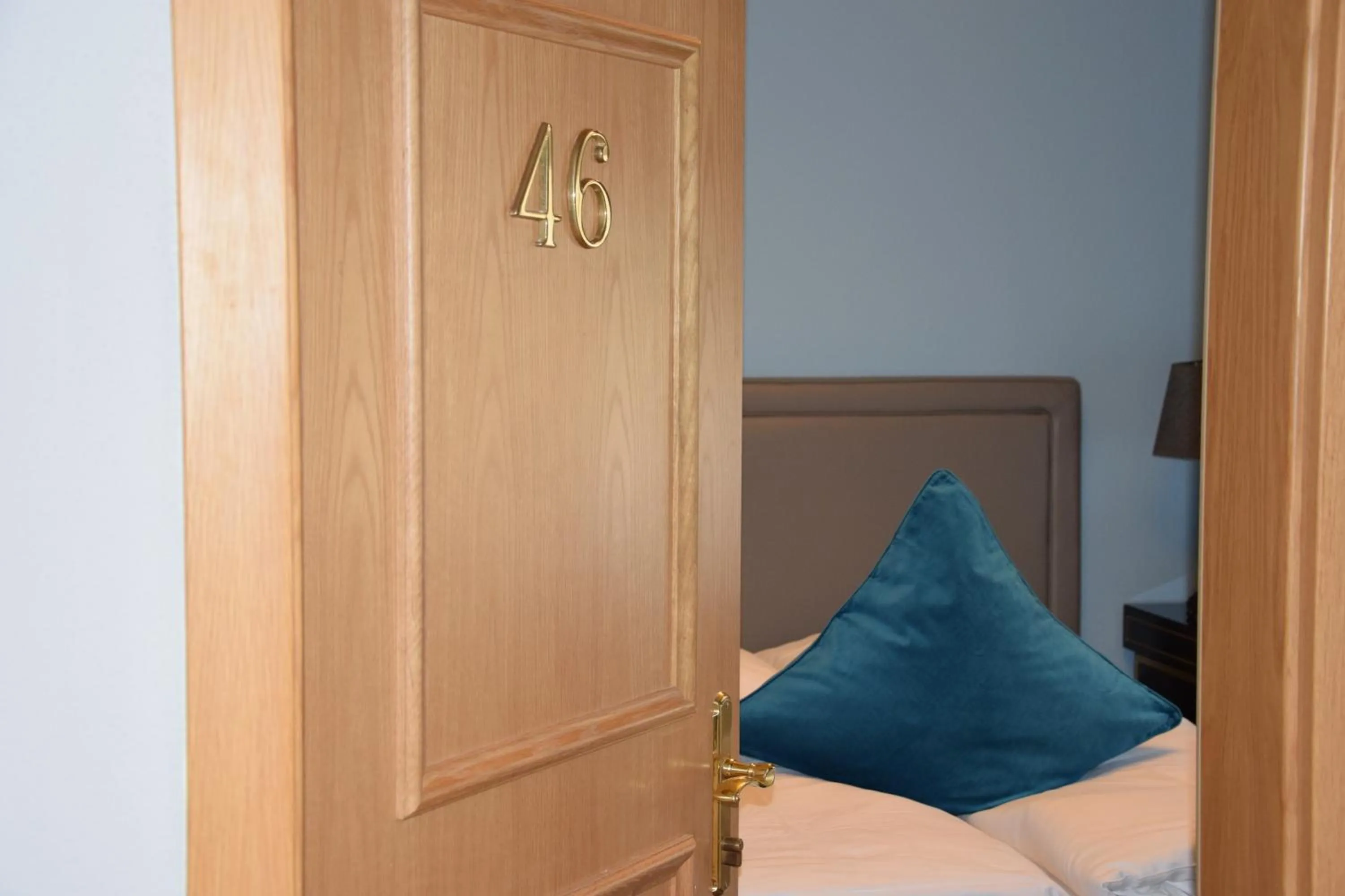 Bed in Atel Hotel Lasserhof