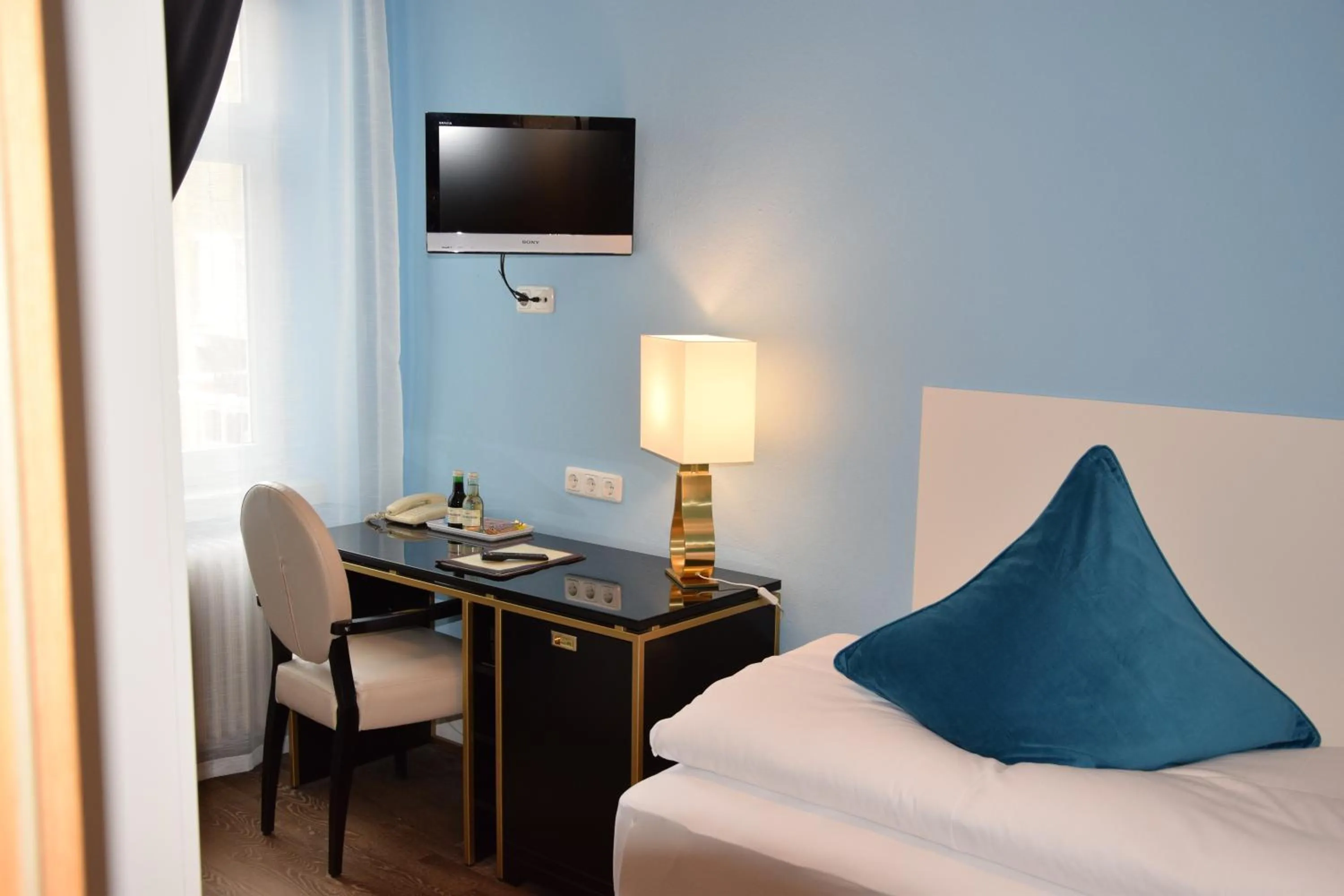 Bed in Atel Hotel Lasserhof