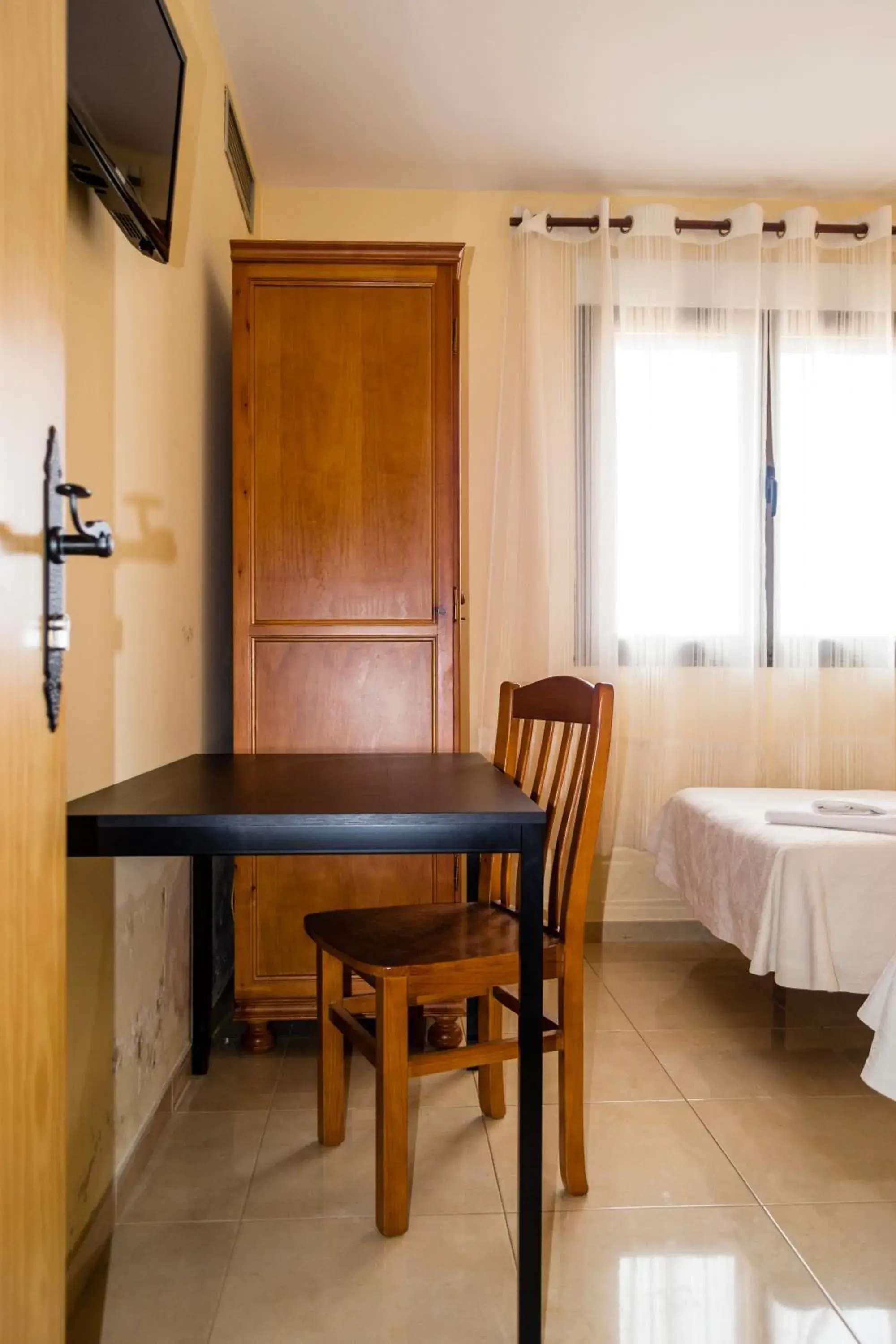 Twin Room in El Roble Hotel Restaurante Twin Room in El Roble Hotel Restaurante