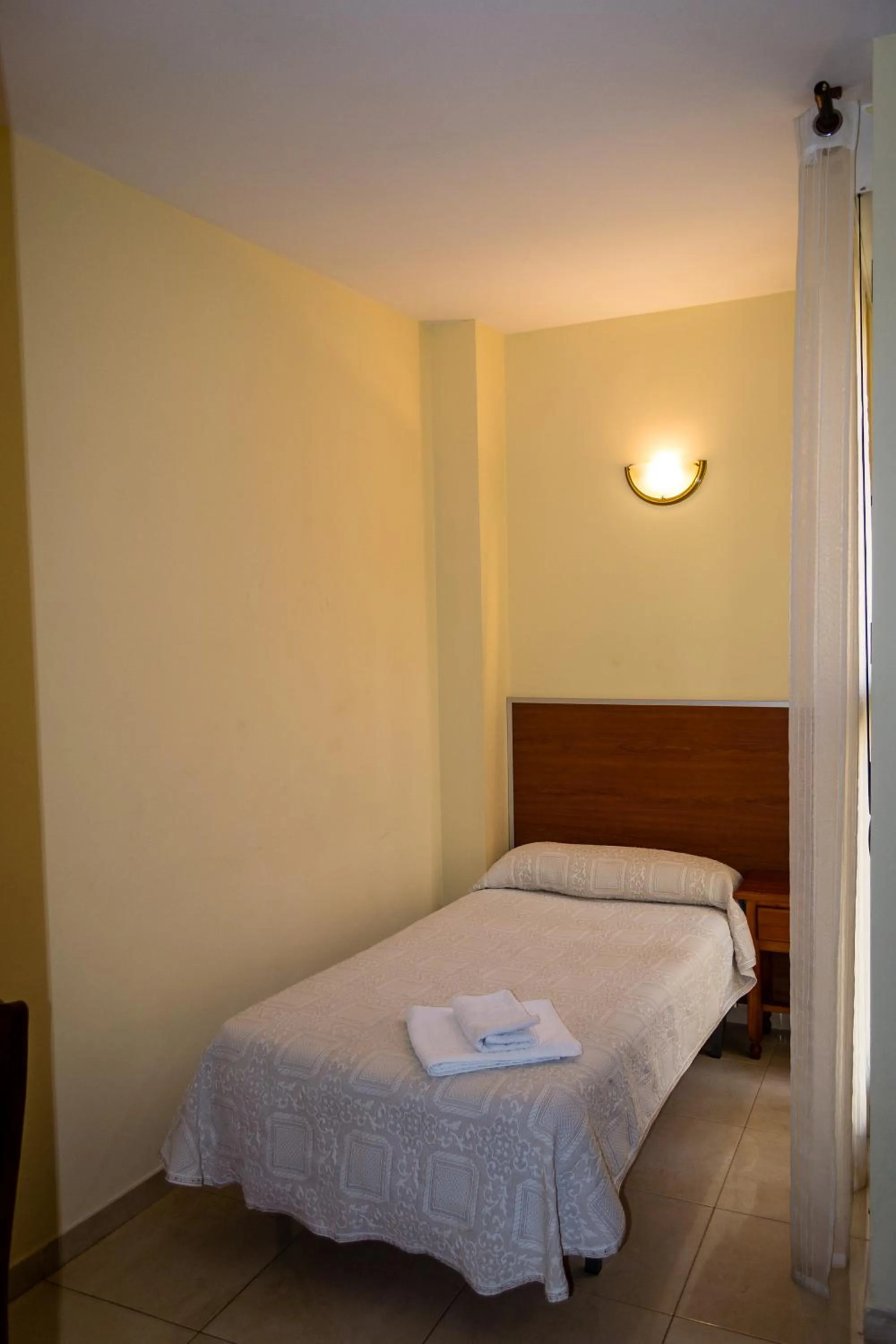 Bed in El Roble Hotel Restaurante