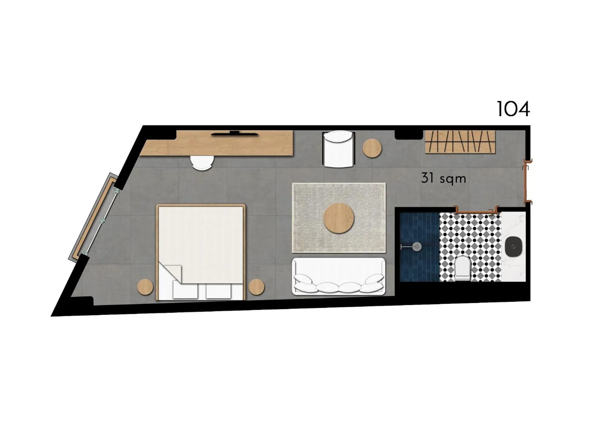 Floor plan in Carpe Diem Boutique Hotel - Adults Only