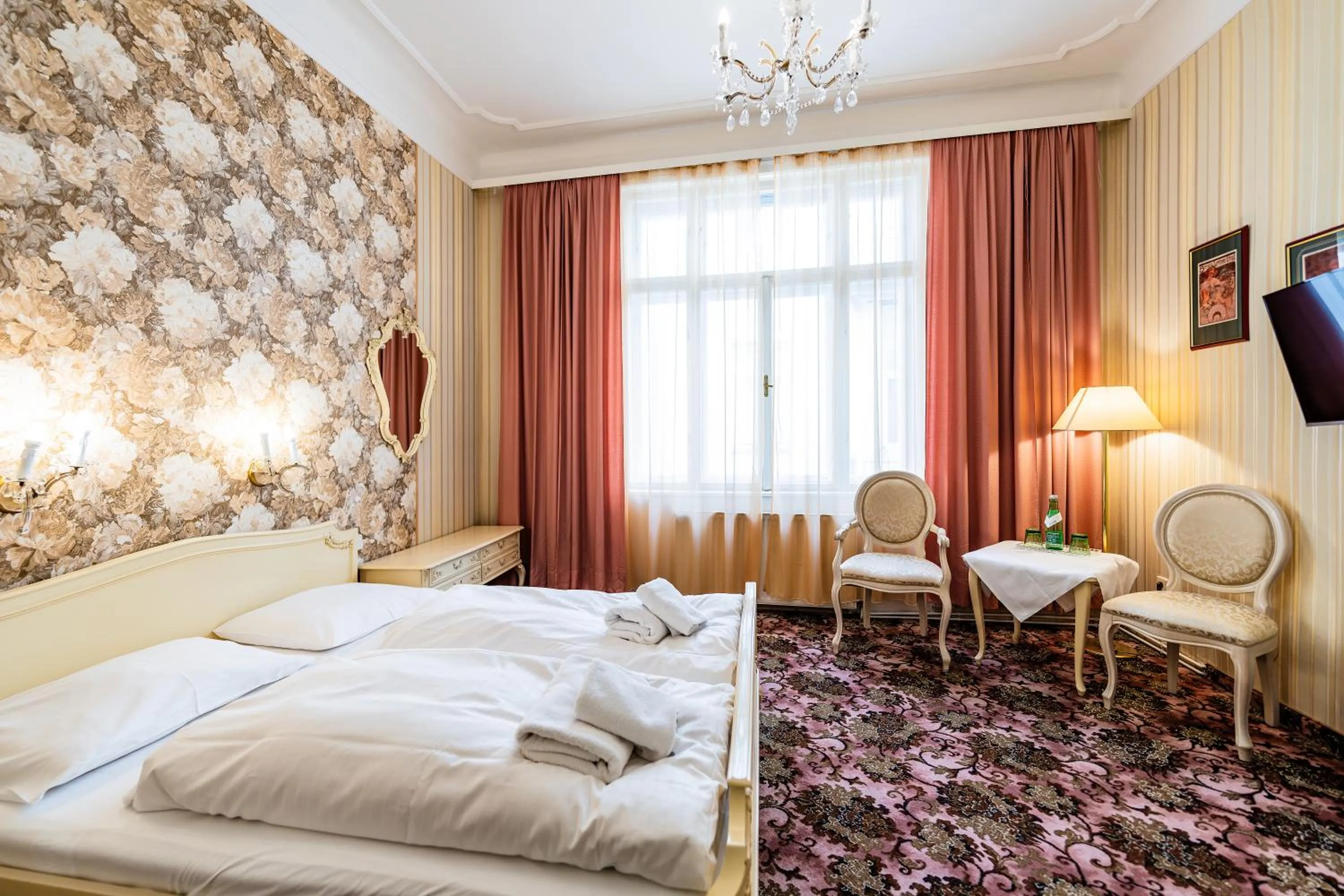 Bed in Hotel Pension Baronesse