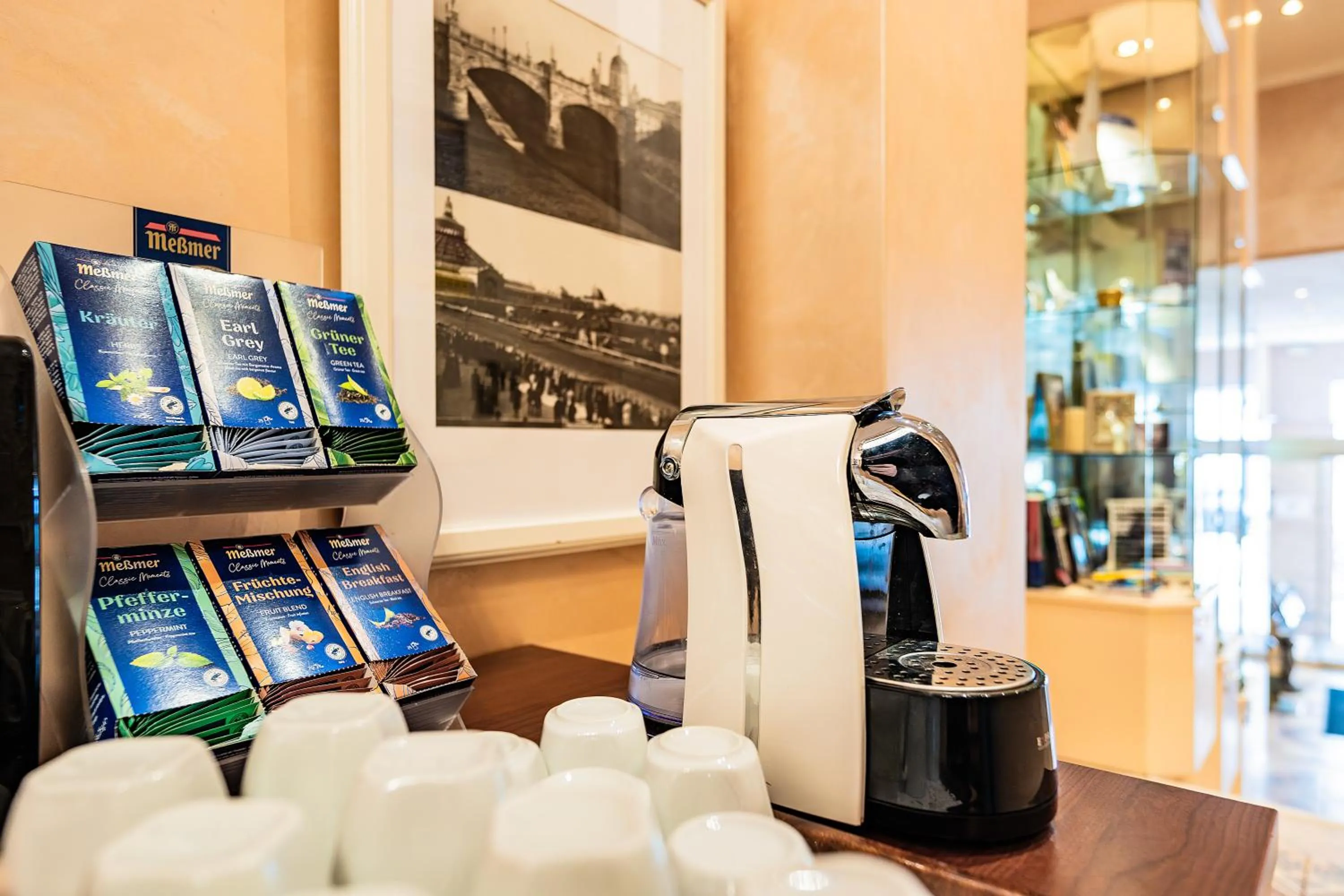 Lobby or reception in Hotel Pension Baronesse