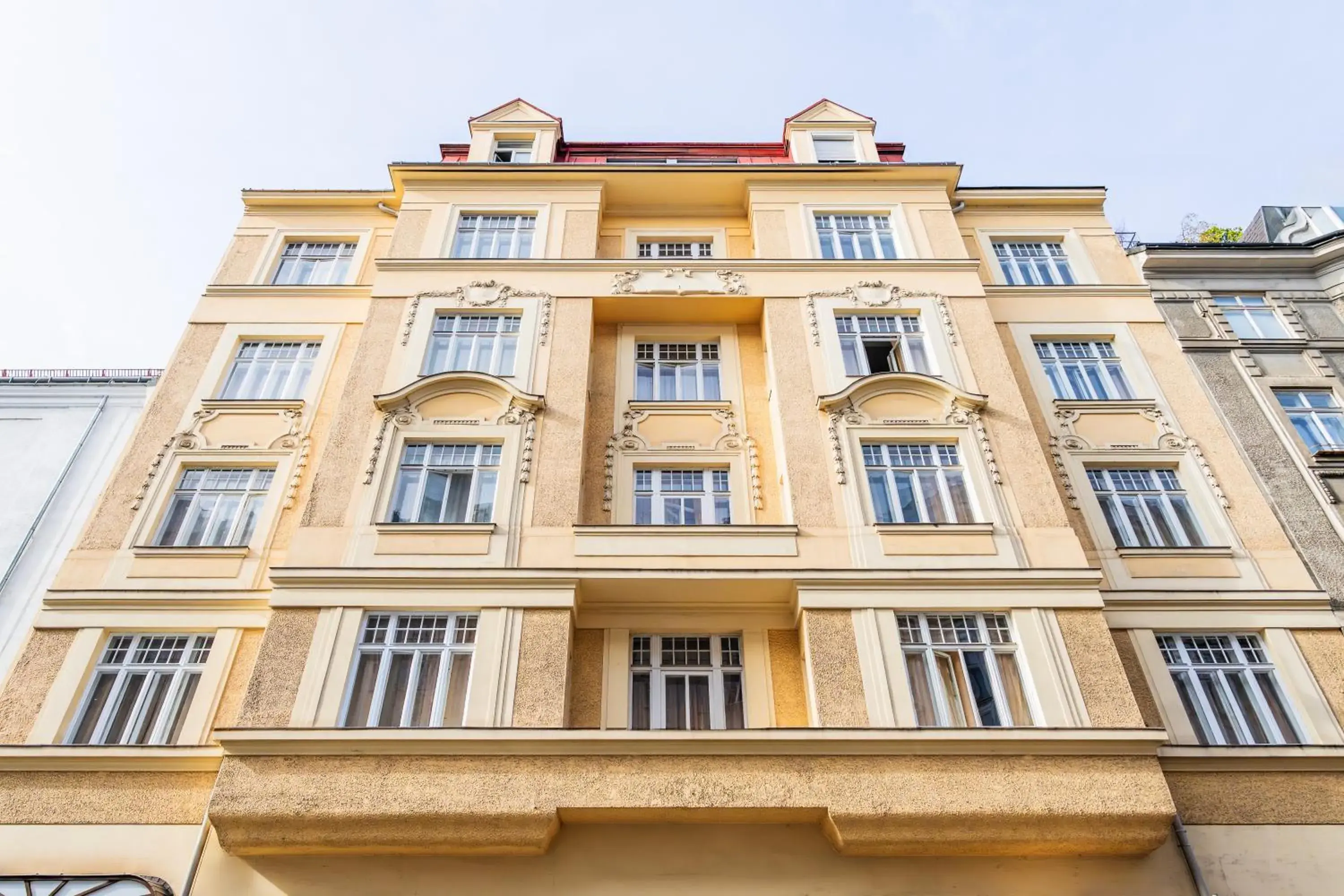 Property building in Hotel Pension Baronesse Property building in Hotel Pension Baronesse