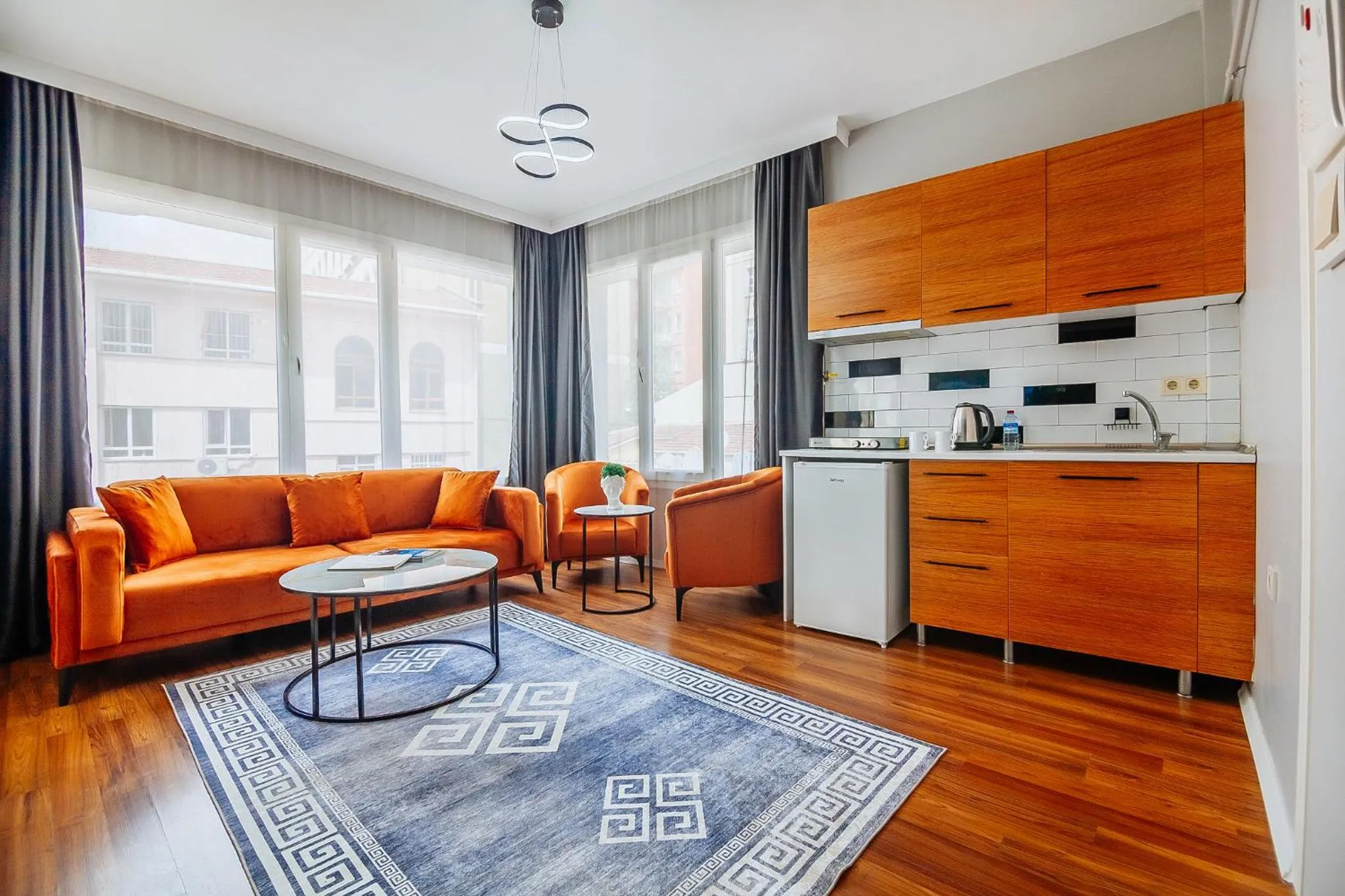 Kitchen or kitchenette in Taksim Wonder Suites