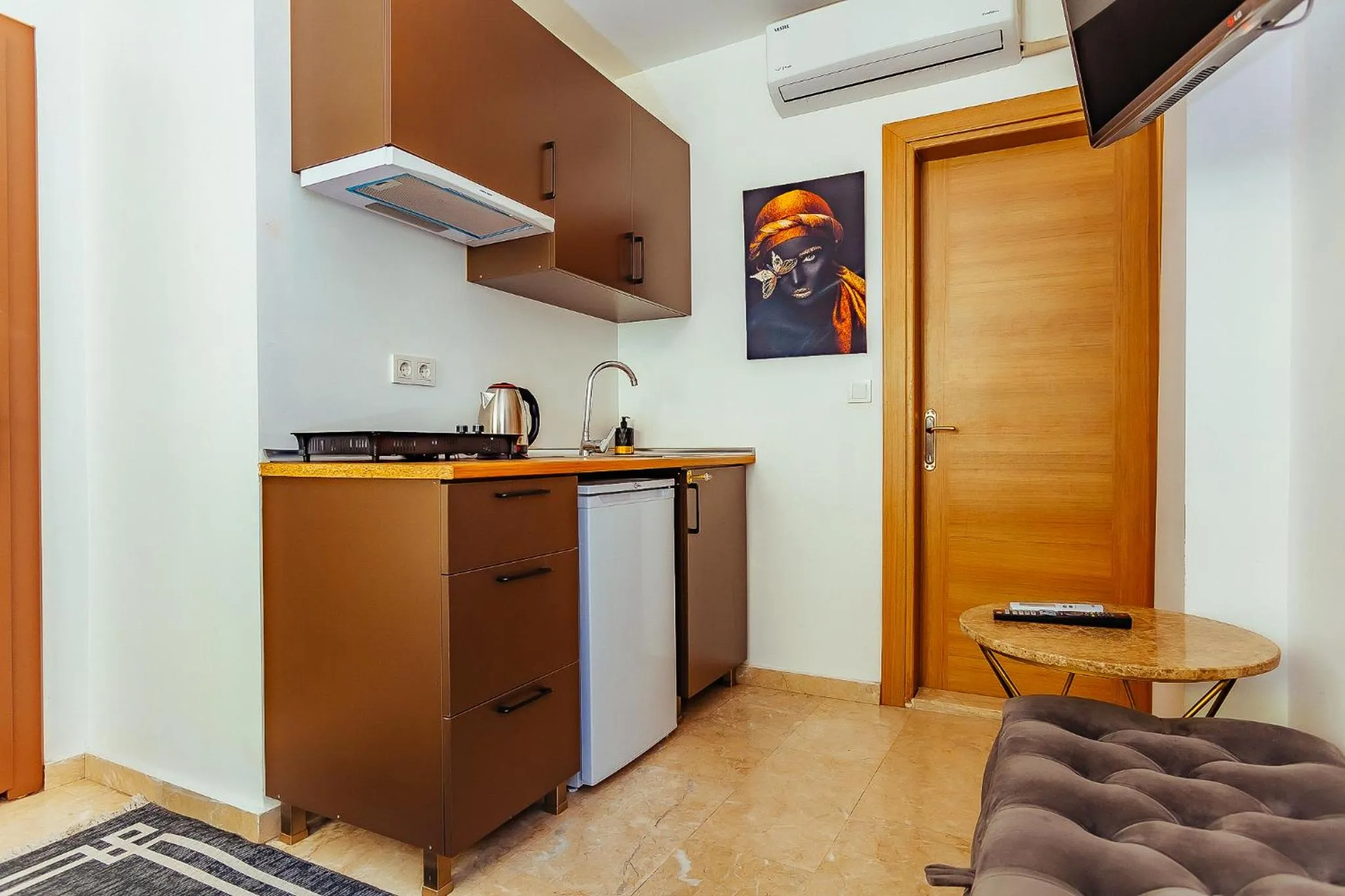 Kitchen or kitchenette in Taksim Wonder Suites
