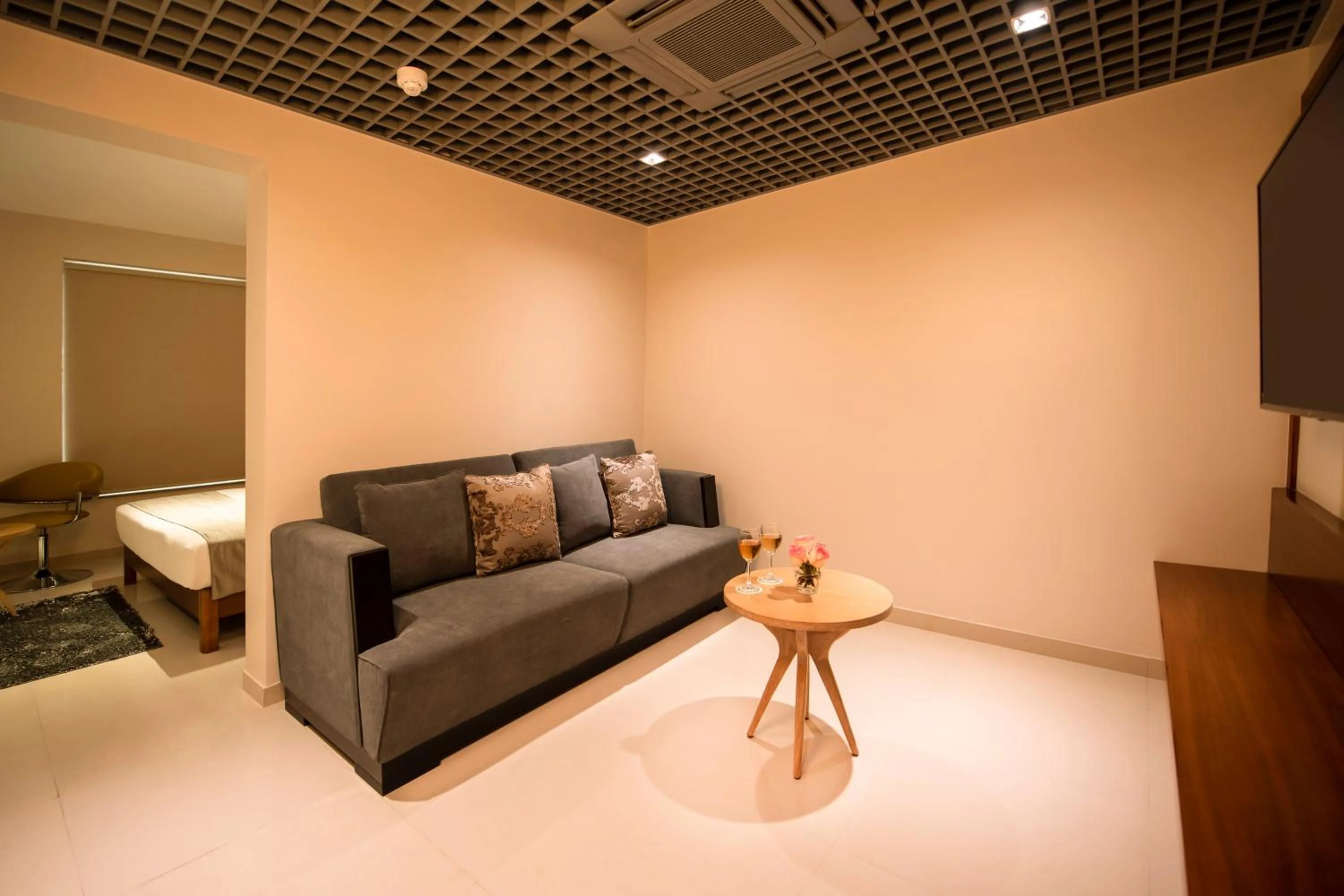 Seating area in Morvee Hotels Durgapur