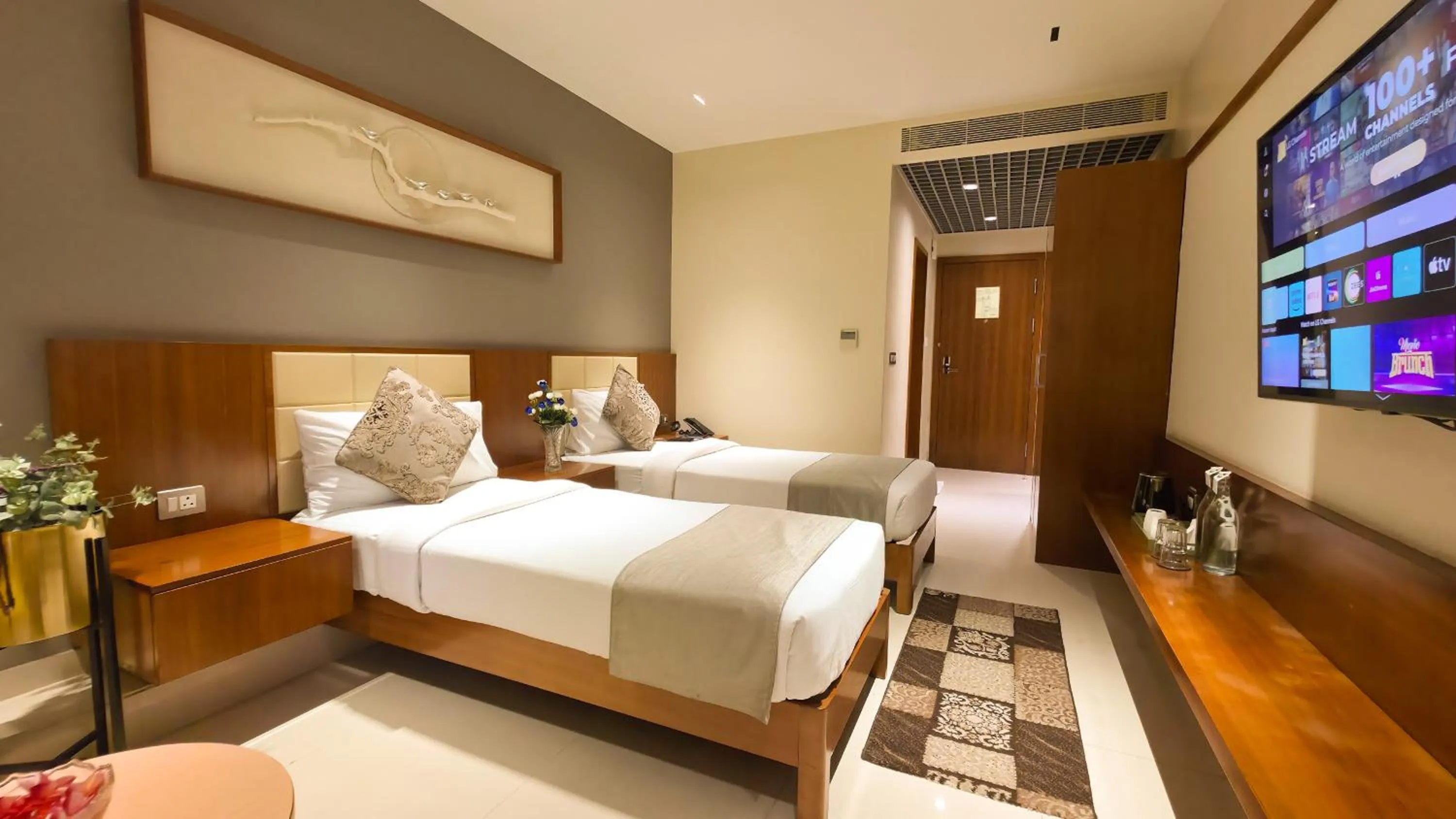 Photo of the whole room, Bed in Morvee Hotels Durgapur