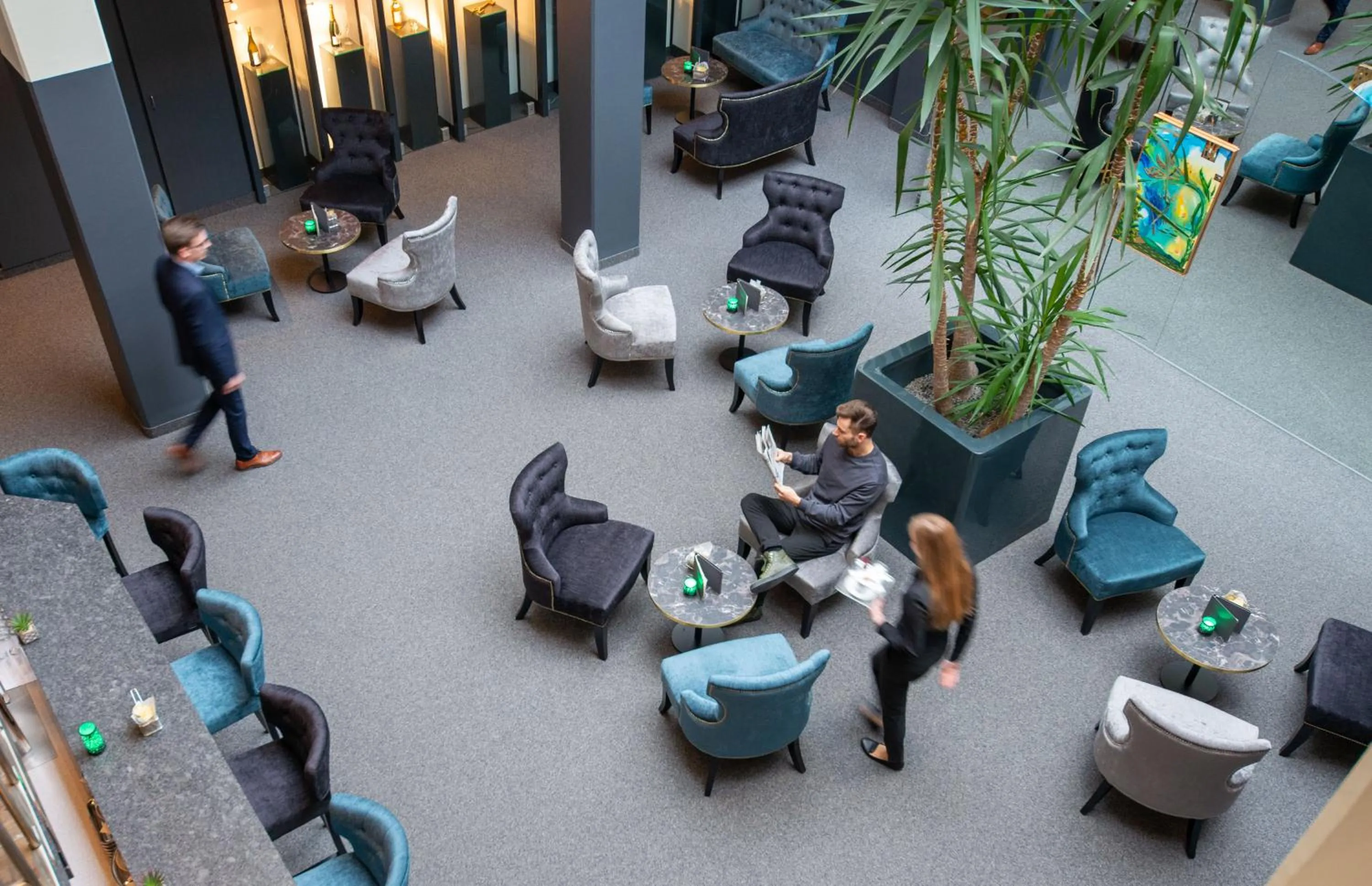 Lounge or bar in Hotel Metropol