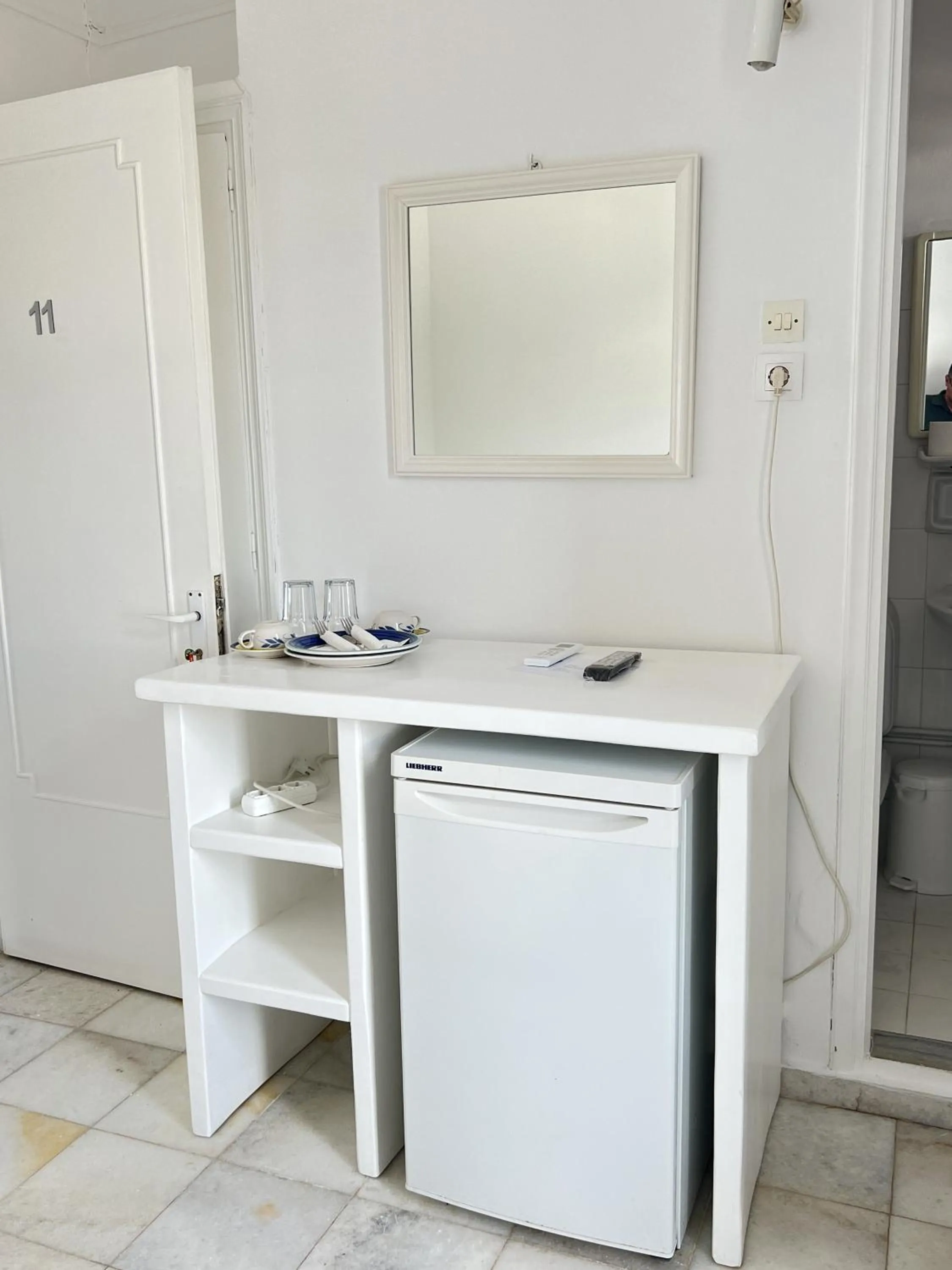 Bathroom in Hotel Anezina