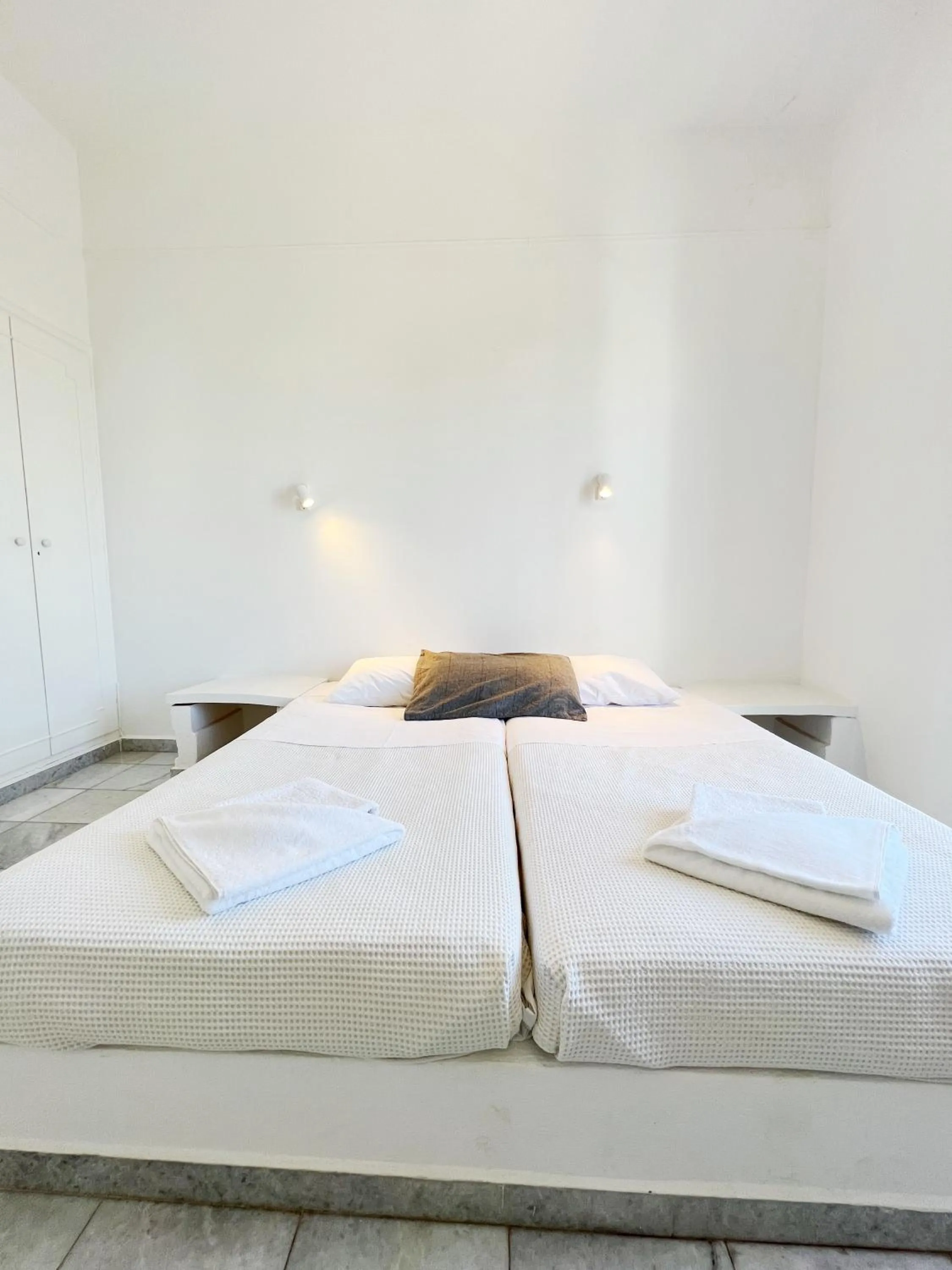 Bed in Hotel Anezina