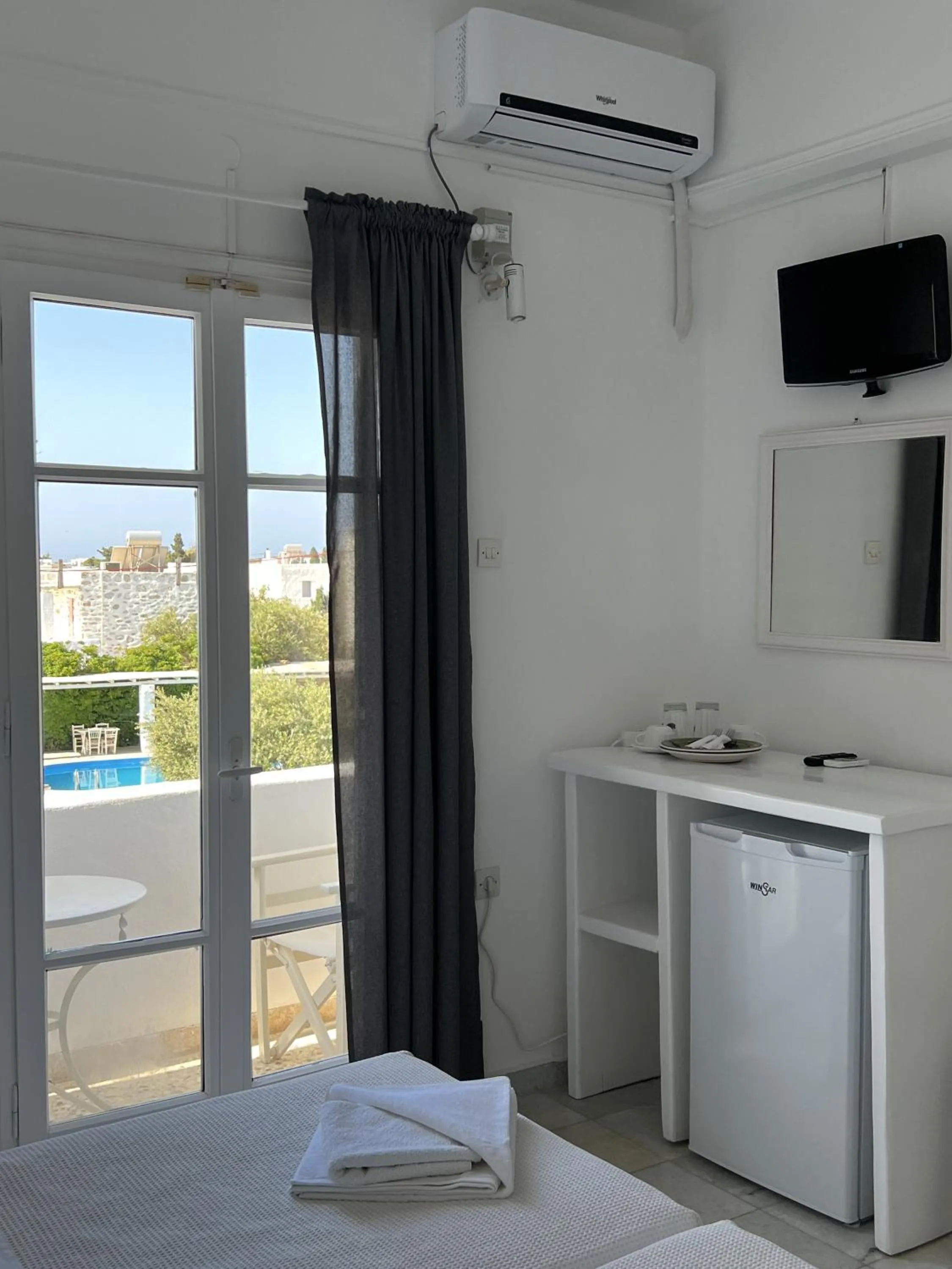 Bed in Hotel Anezina