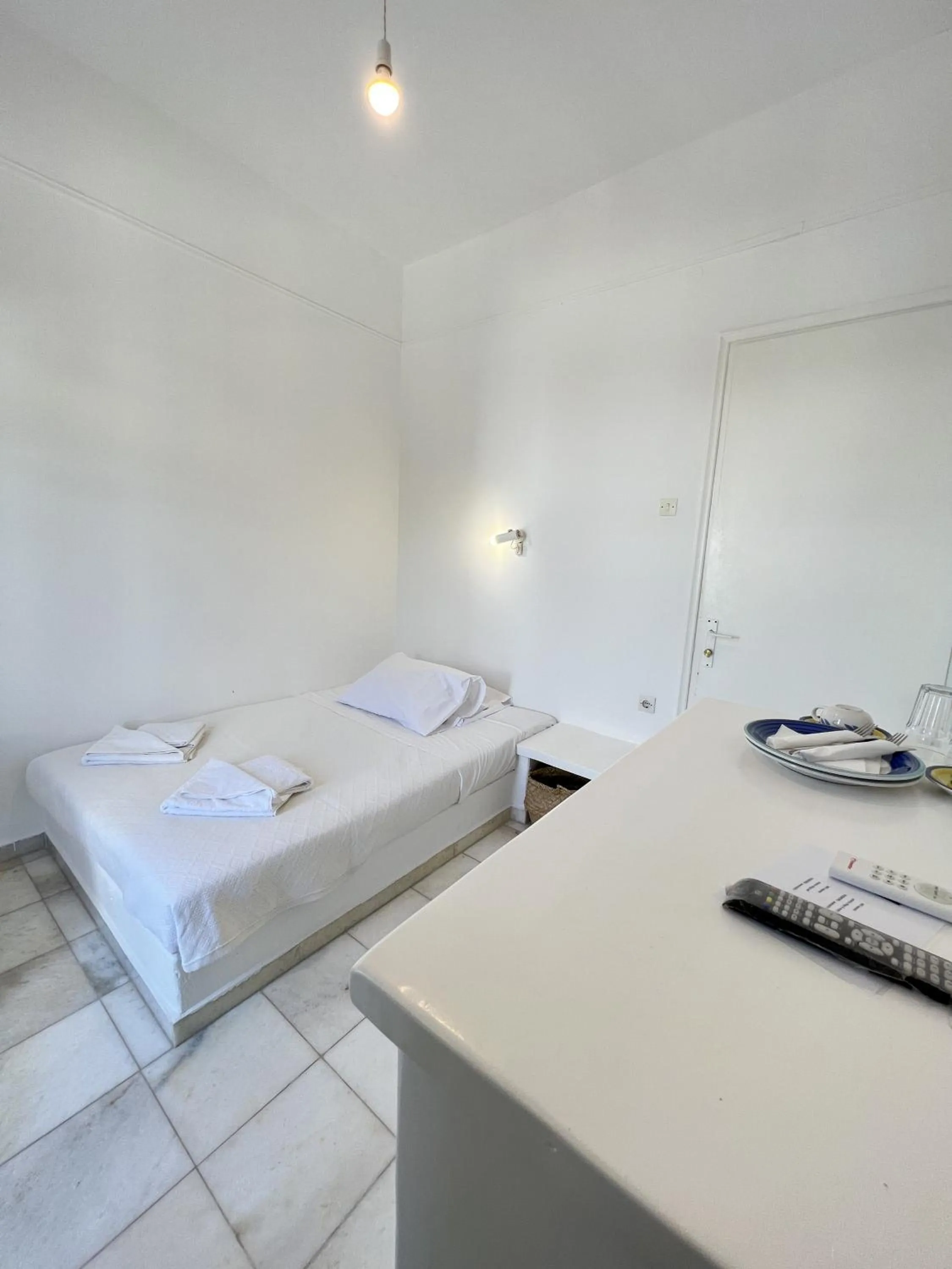 Bed in Hotel Anezina