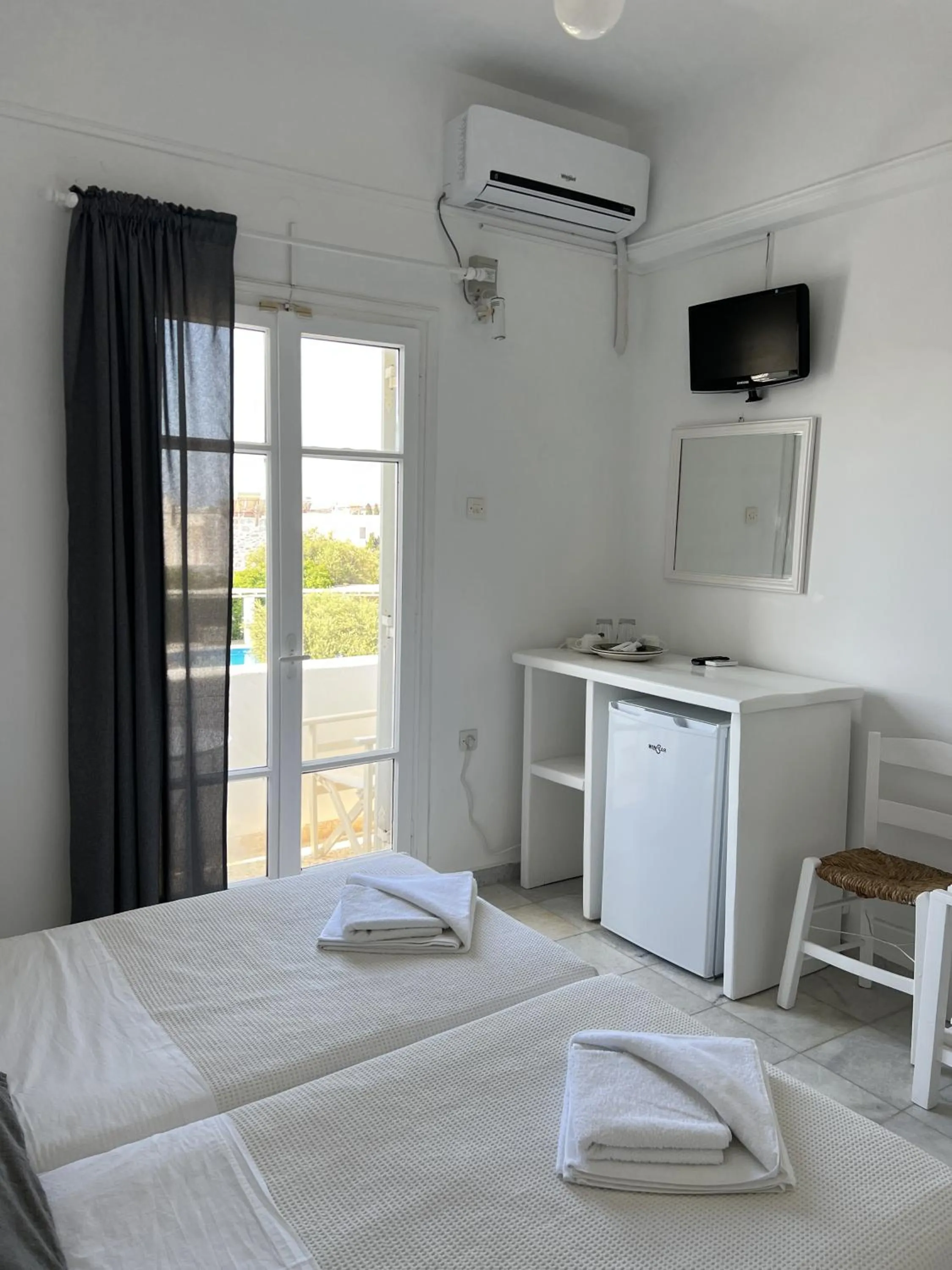 Bed in Hotel Anezina