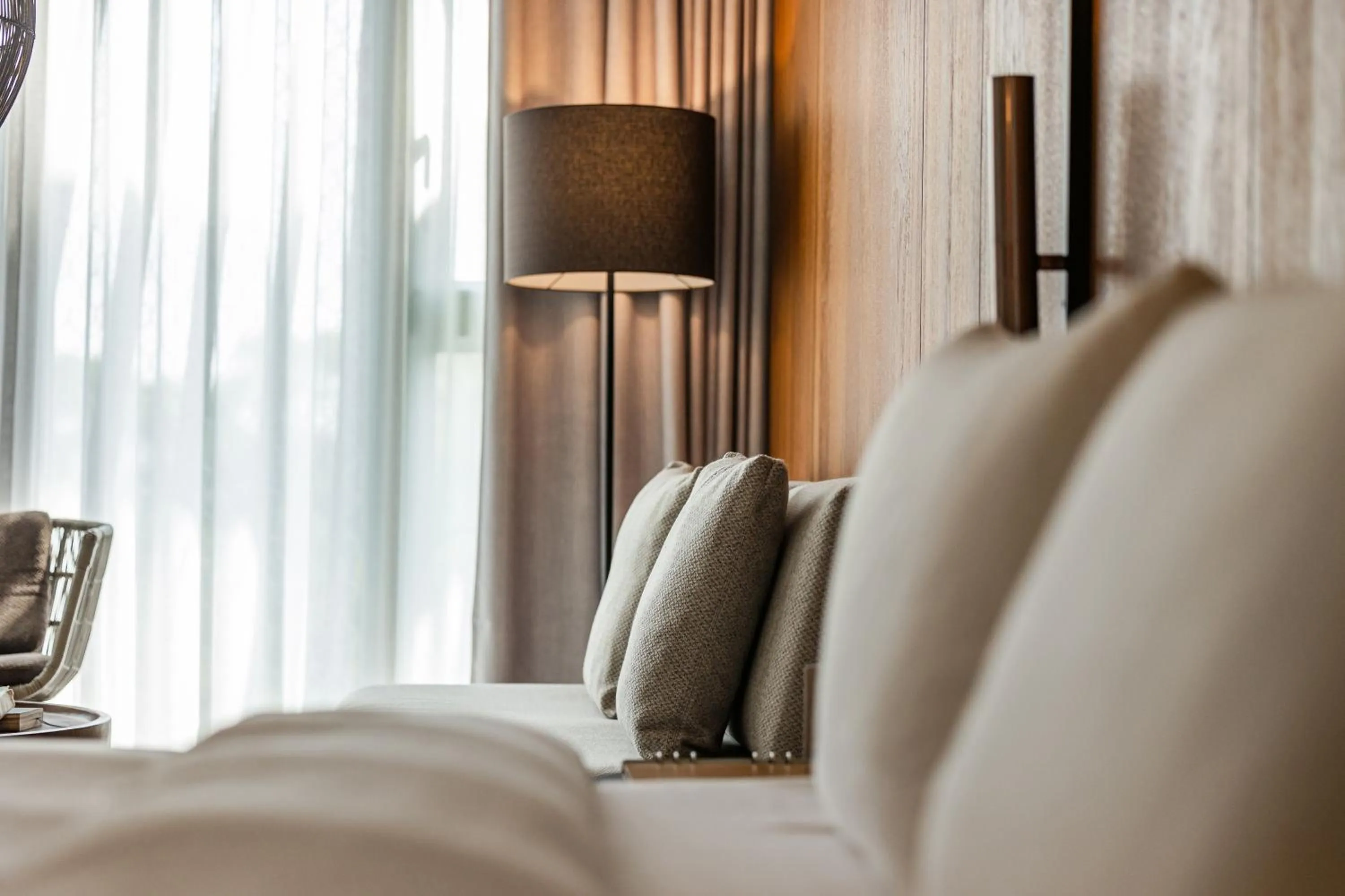 Bed in 了了礁溪 Vivir Jiaoxi Hotel