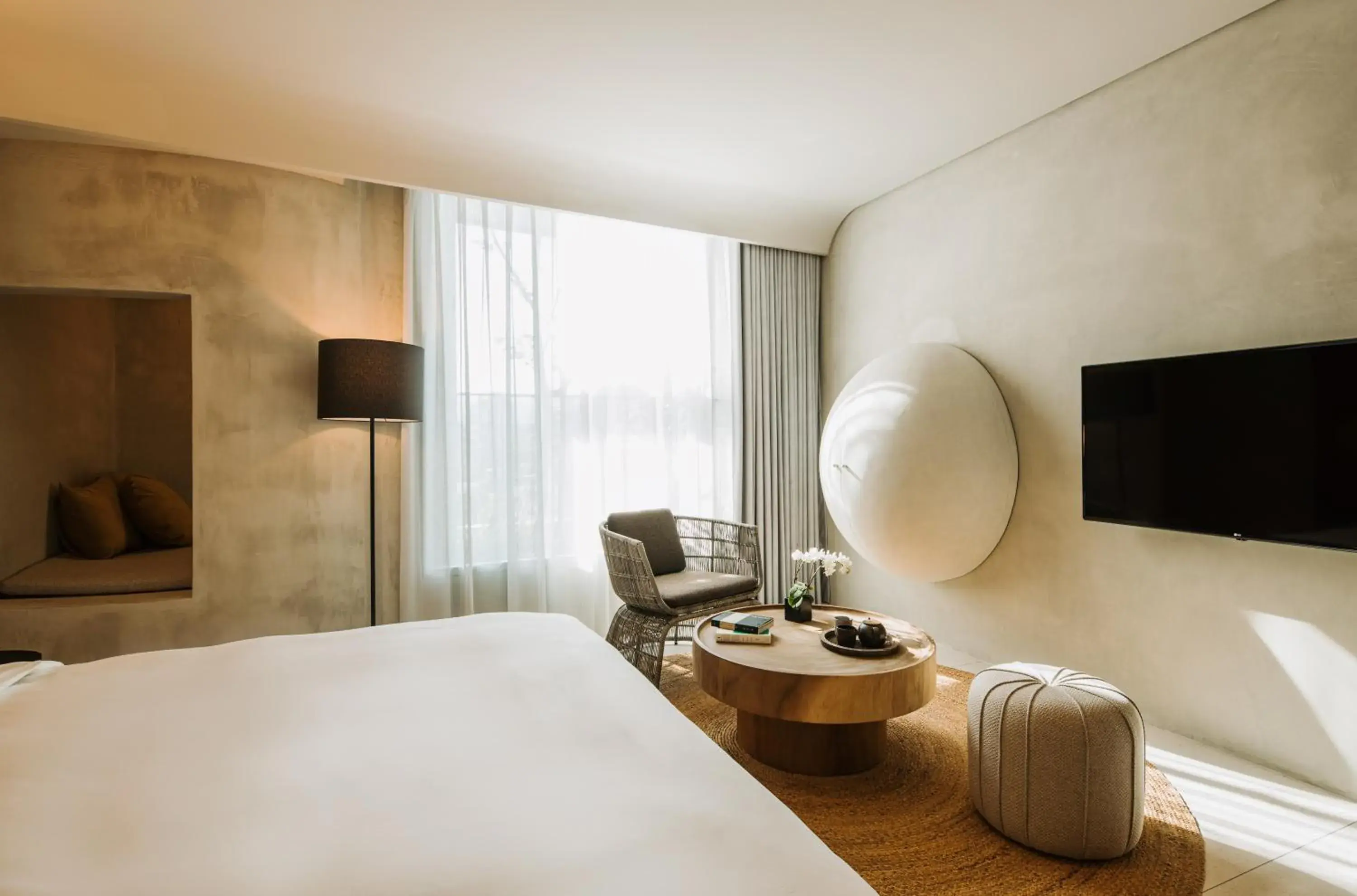 Photo of the whole room, Bed in 了了礁溪 Vivir Jiaoxi Hotel Photo of the whole room, Bed in 了了礁溪 Vivir Jiaoxi Hotel