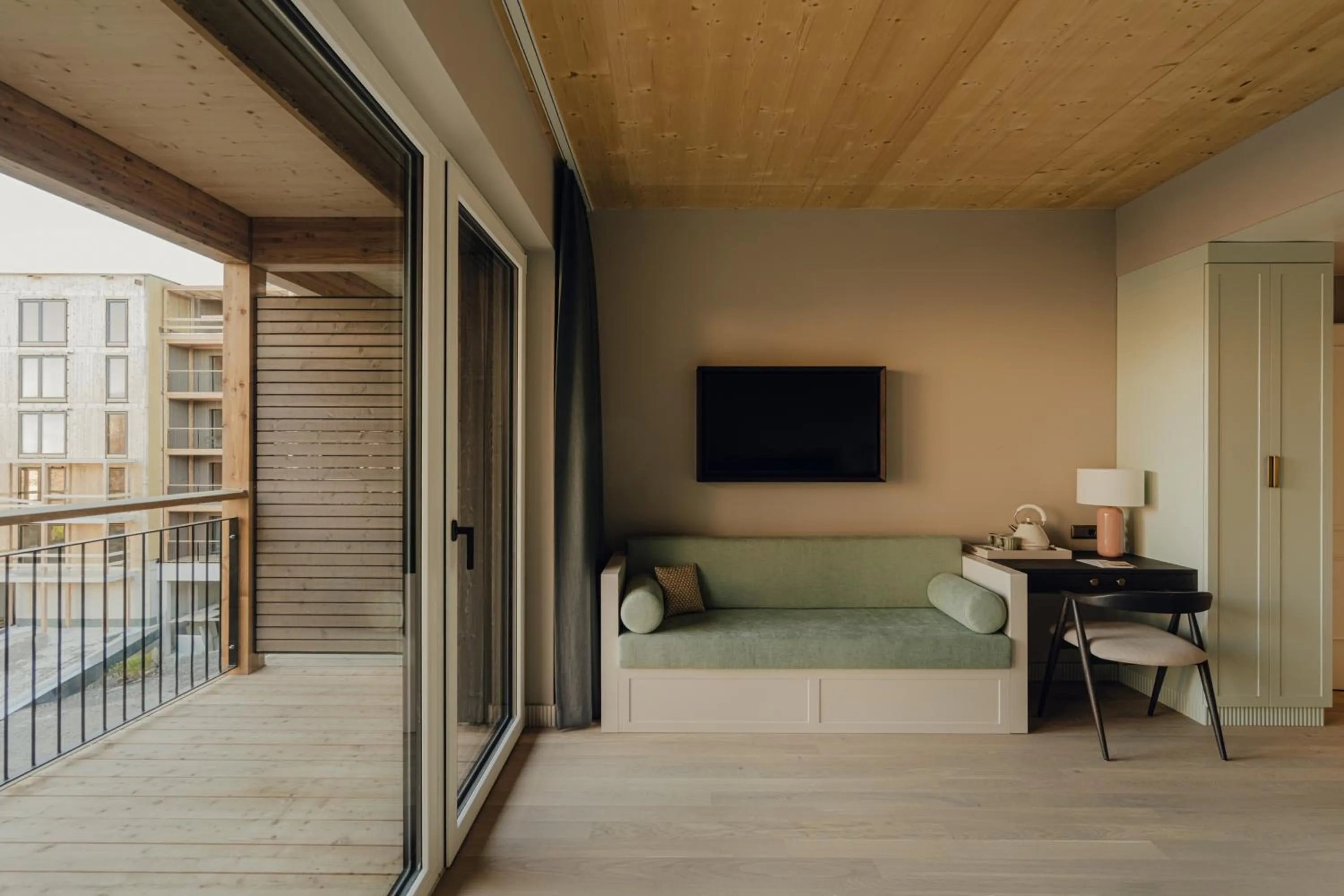 Balcony/Terrace in Design Hotel zum Hirschen Salzburg