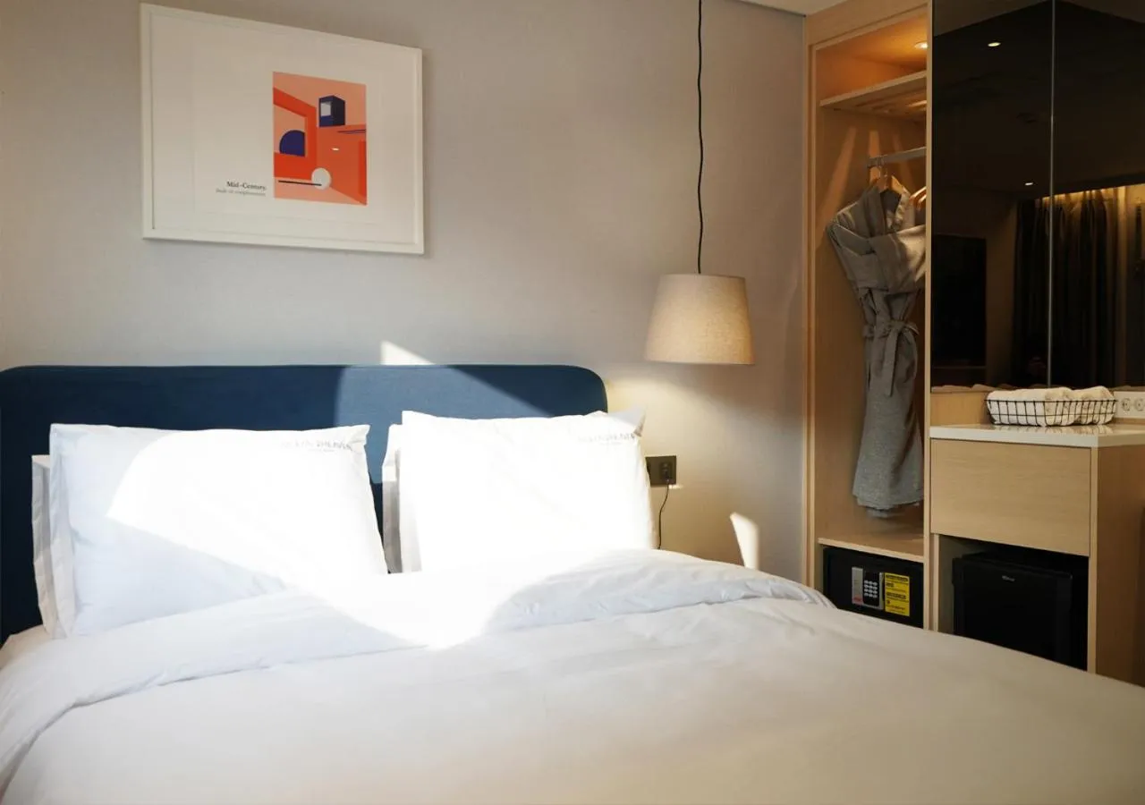 Bed in Nampo Ocean2Heaven Hotel& Spa