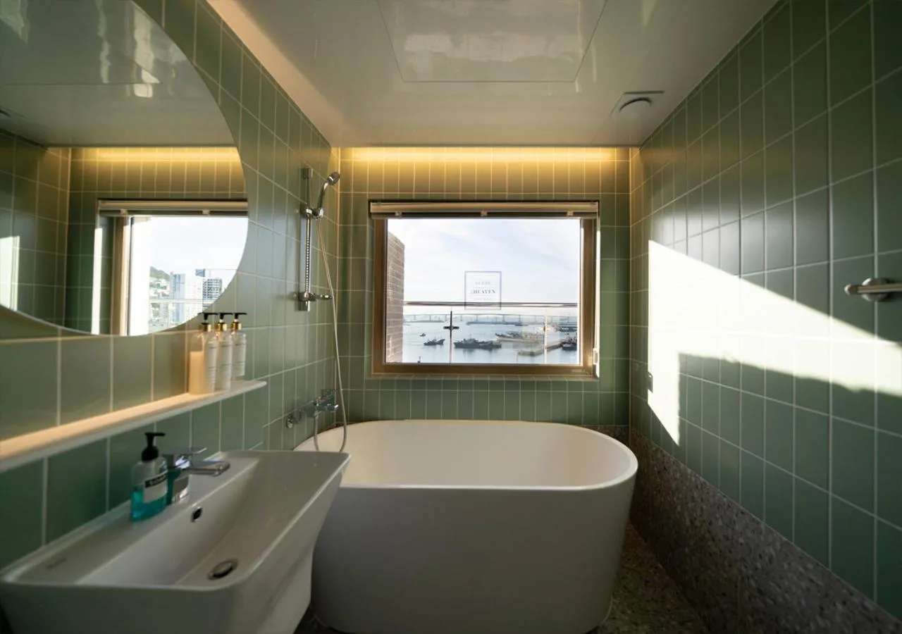 Bathroom in Nampo Ocean2Heaven Hotel& Spa