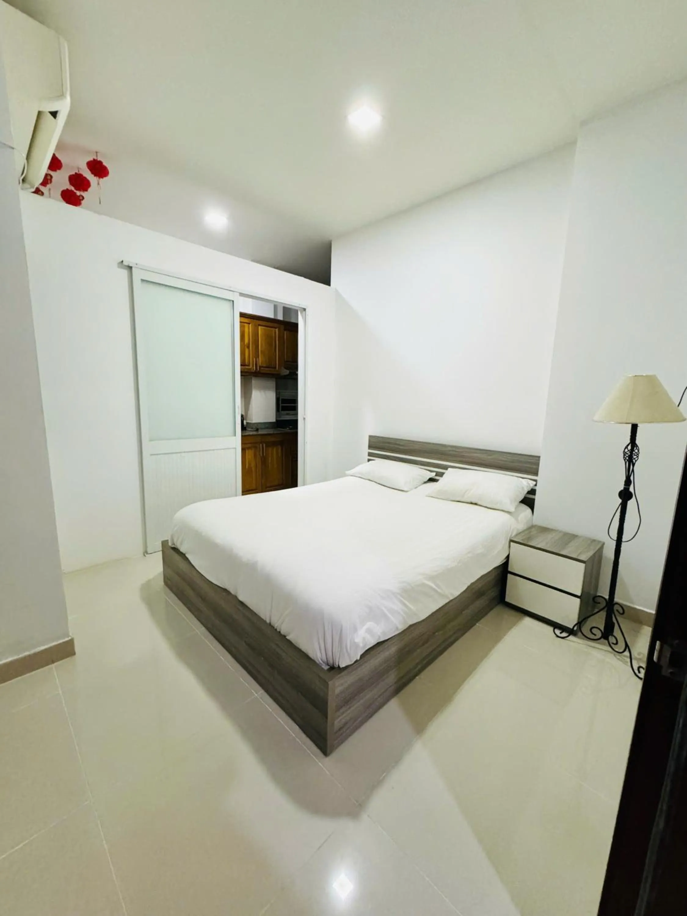 Bedroom, Bed in EMERALD APARTMENTS