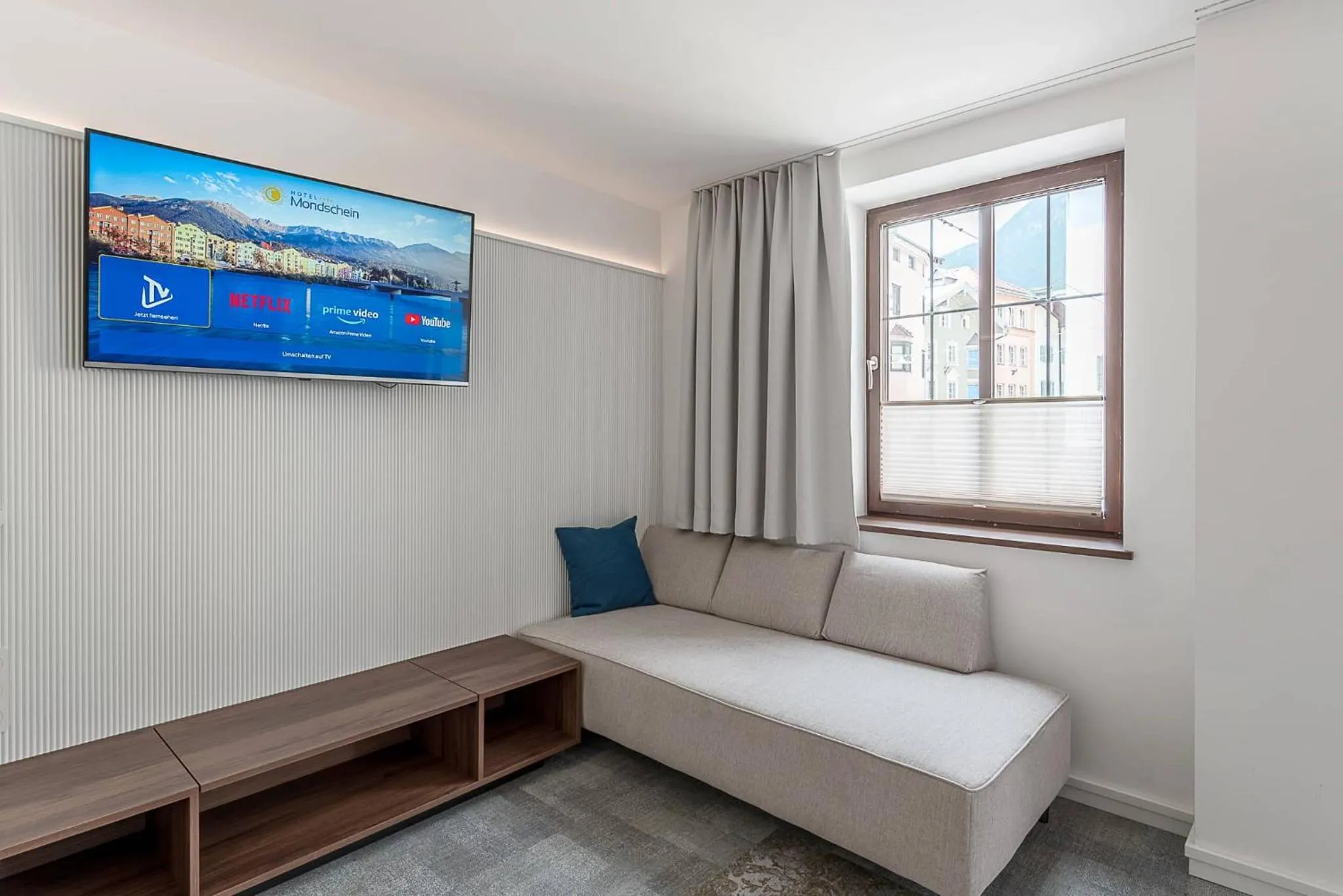 Photo of the whole room, Bed in Hotel Mondschein