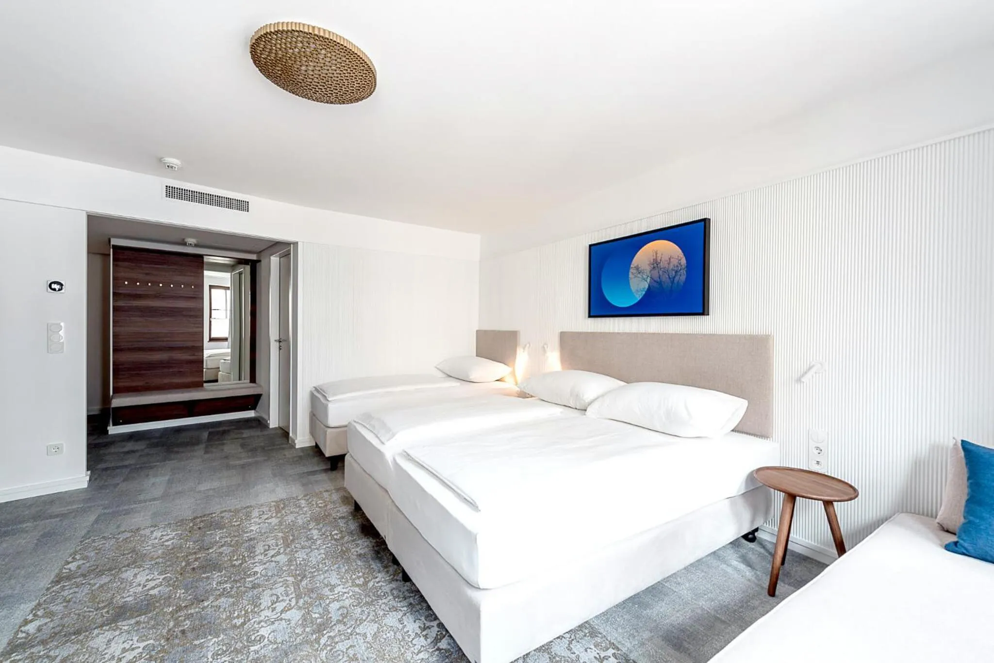 Photo of the whole room, Bed in Hotel Mondschein