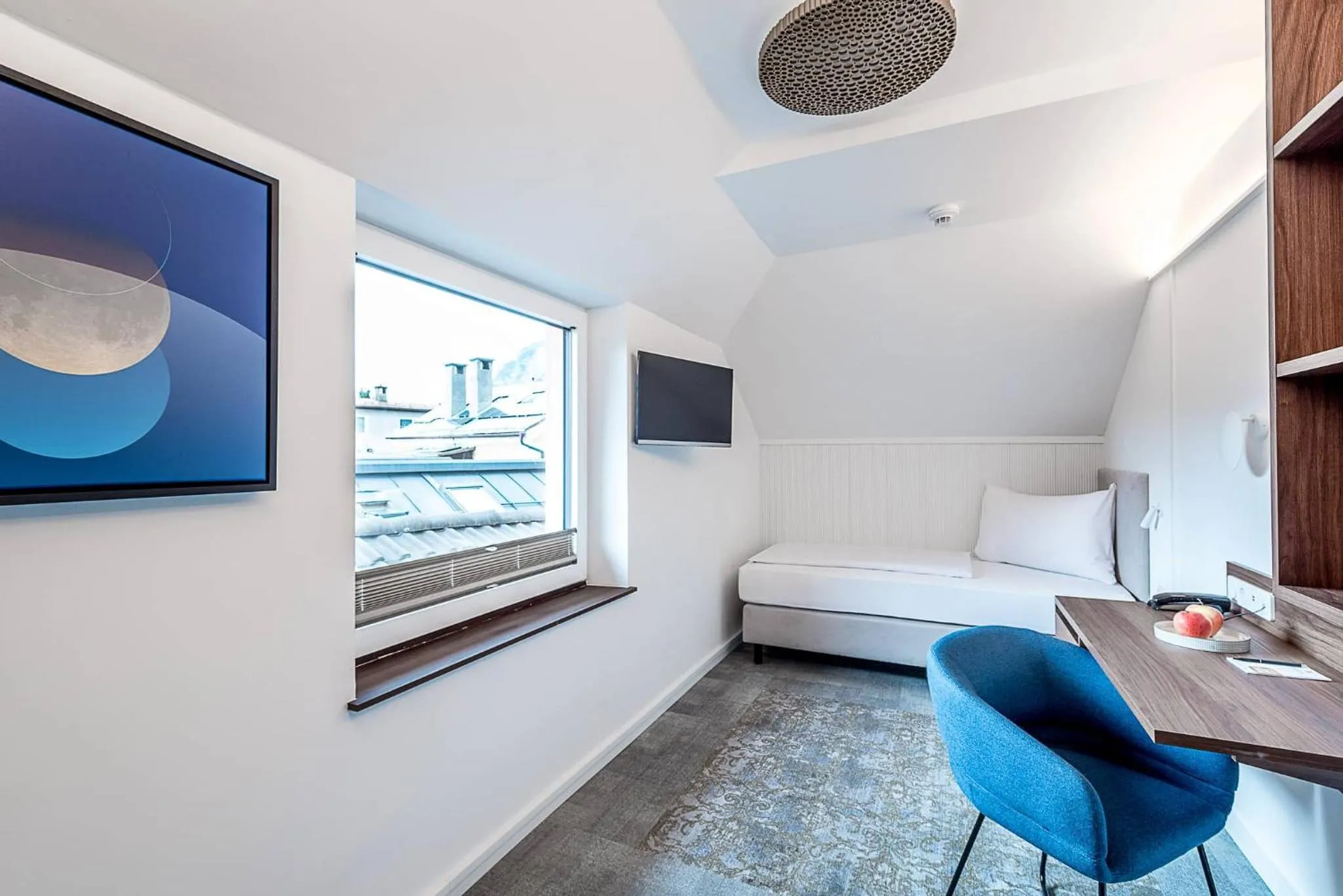 Photo of the whole room, Bed in Hotel Mondschein