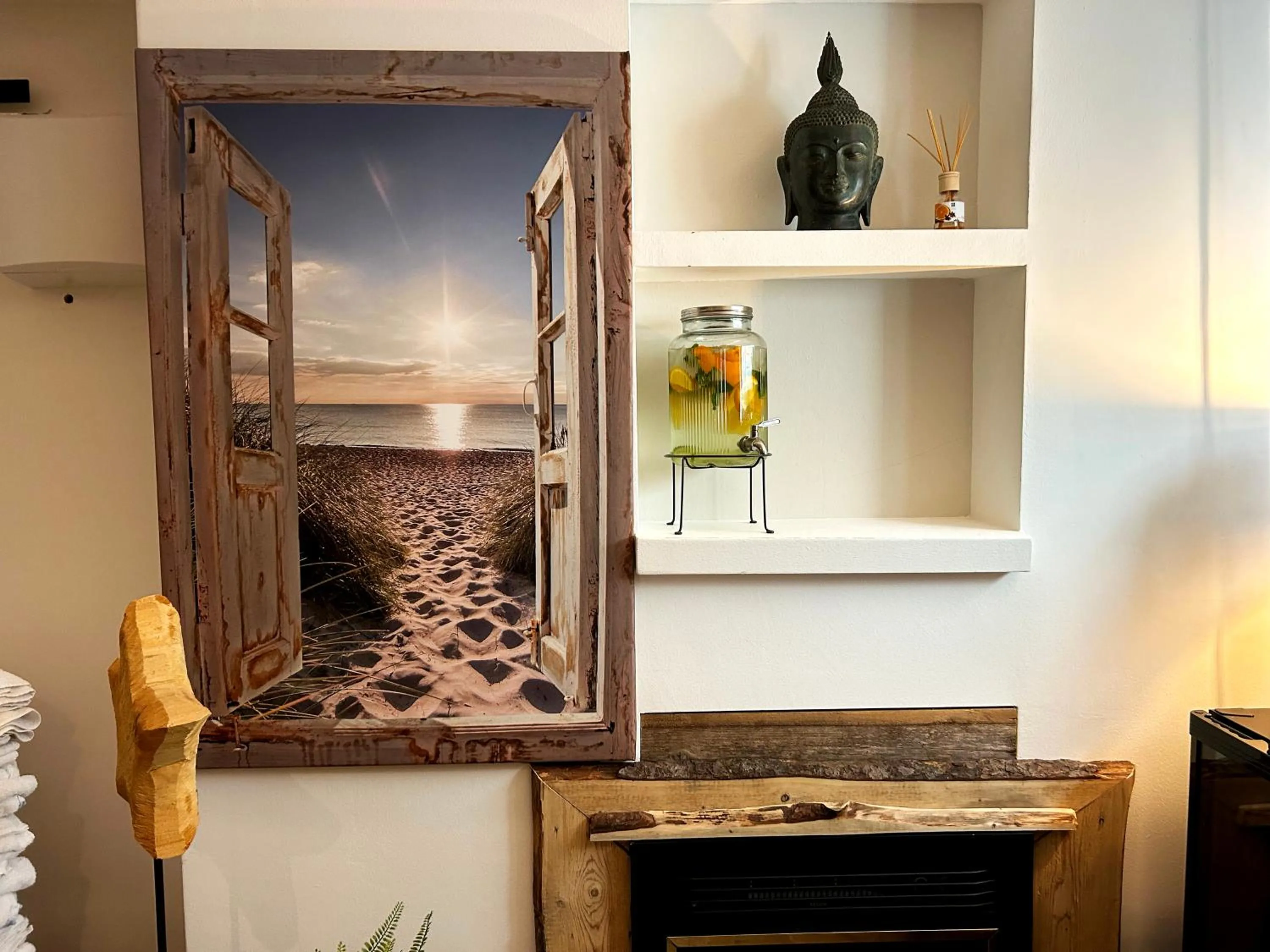 Decorative detail in Safranberg Hotel & Sauna