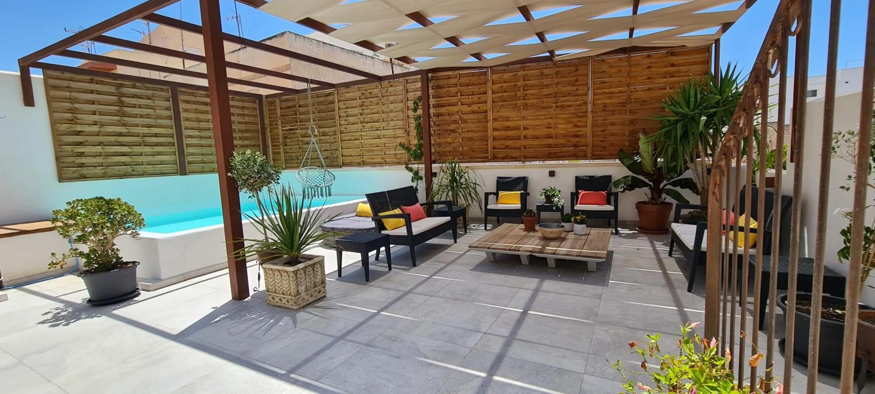 Balcony/Terrace in Murallas de Jayrán Hotel Boutique