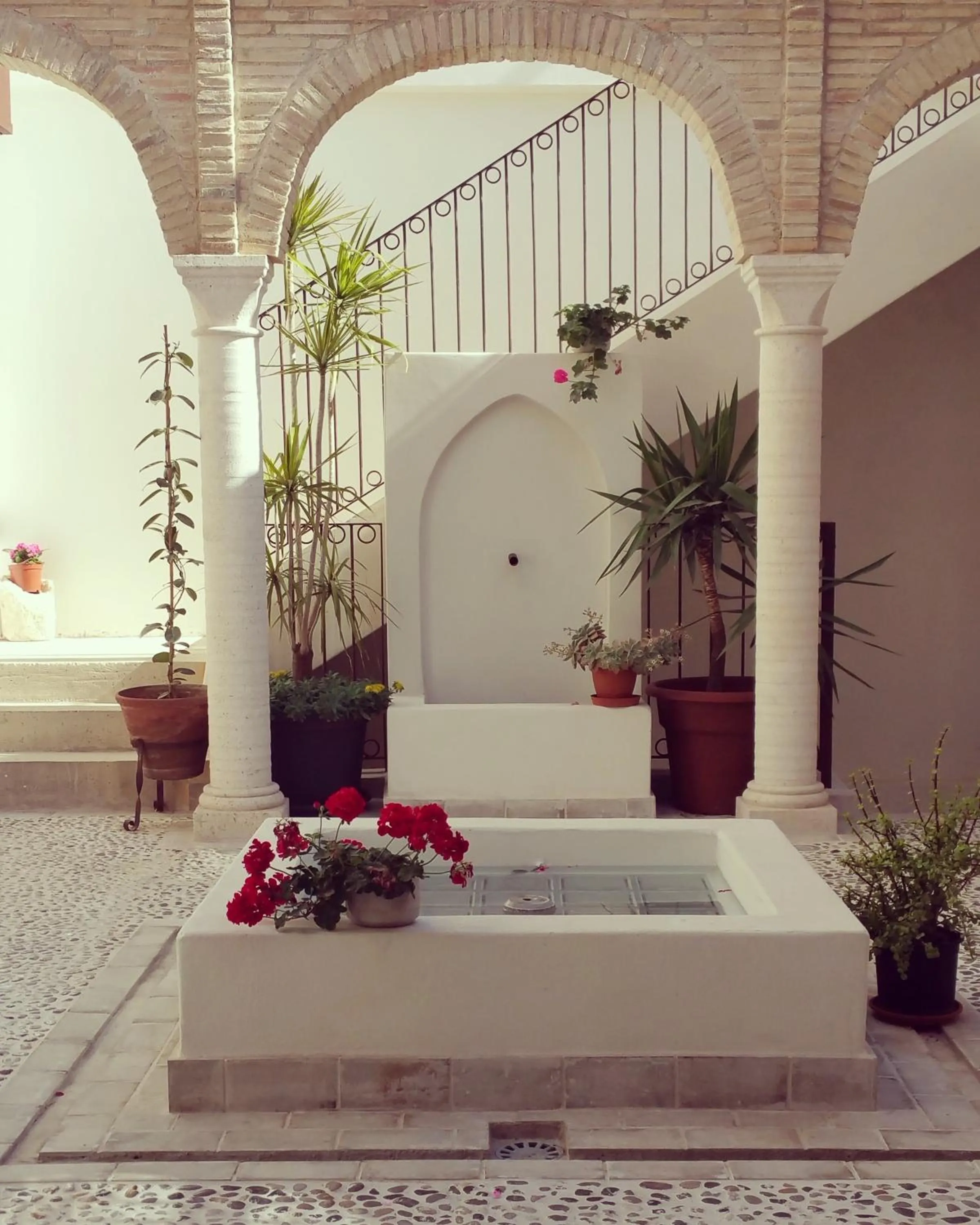 Patio in Murallas de Jayrán Hotel Boutique