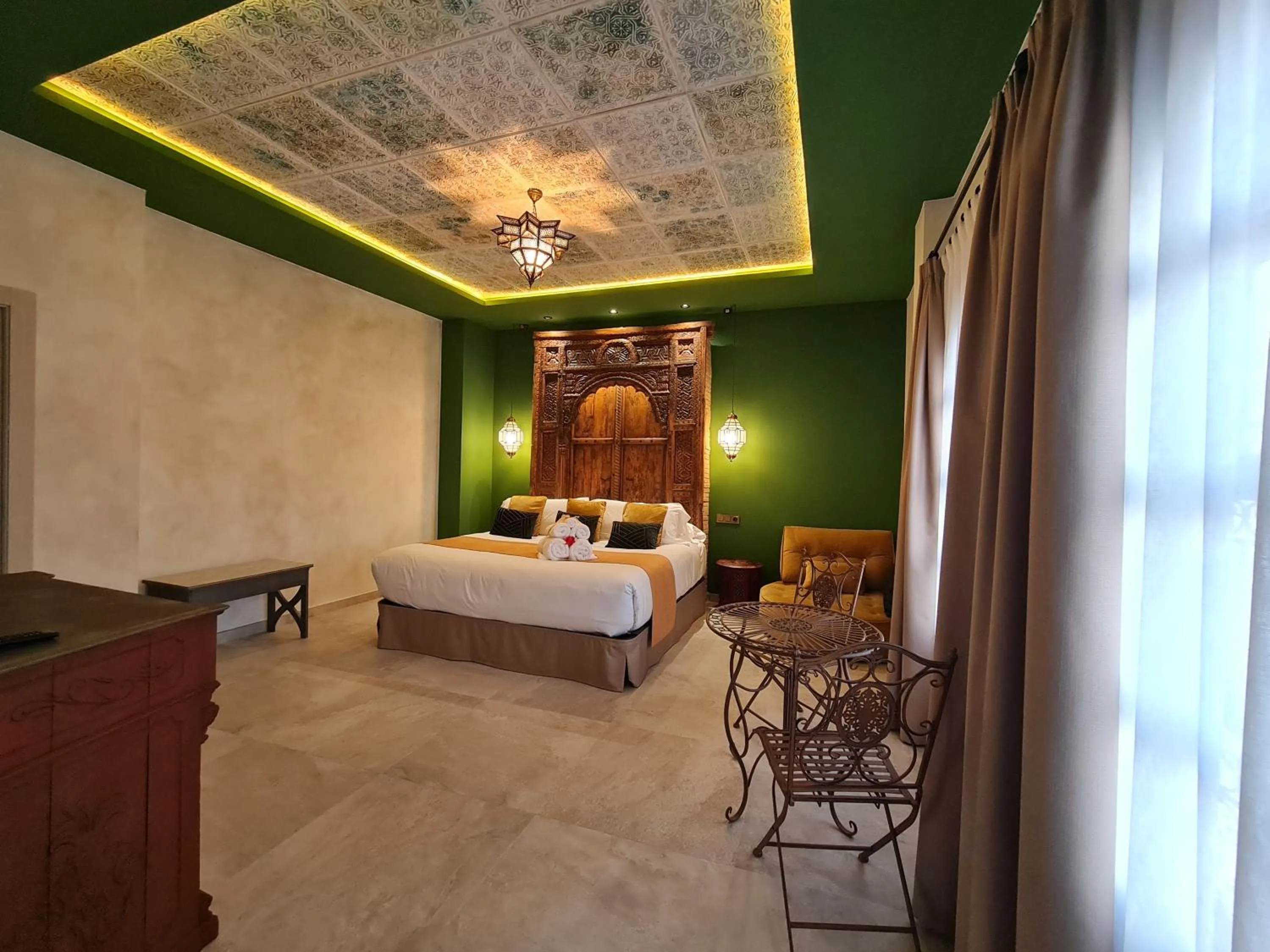 Bed in Murallas de Jayrán Hotel Boutique