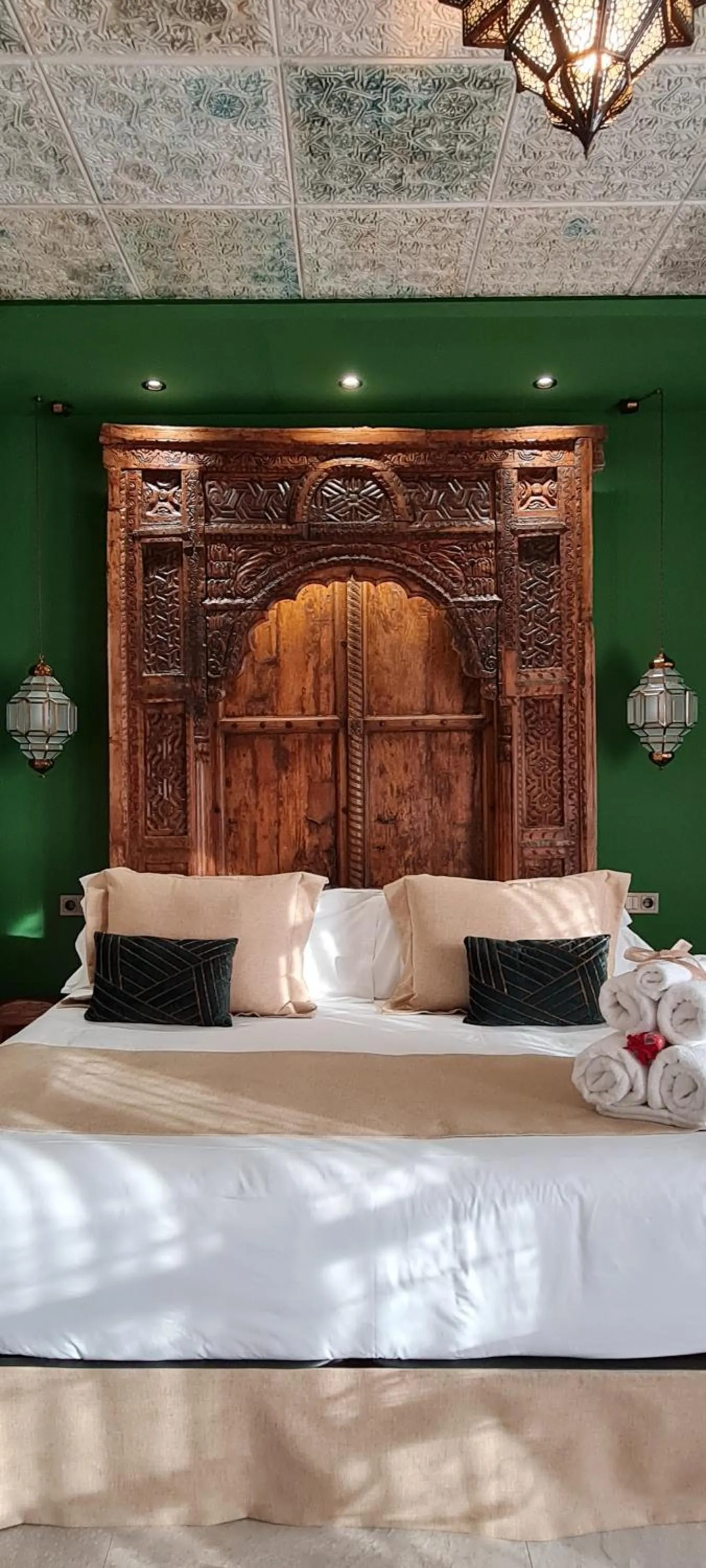 Bed in Murallas de Jayrán Hotel Boutique