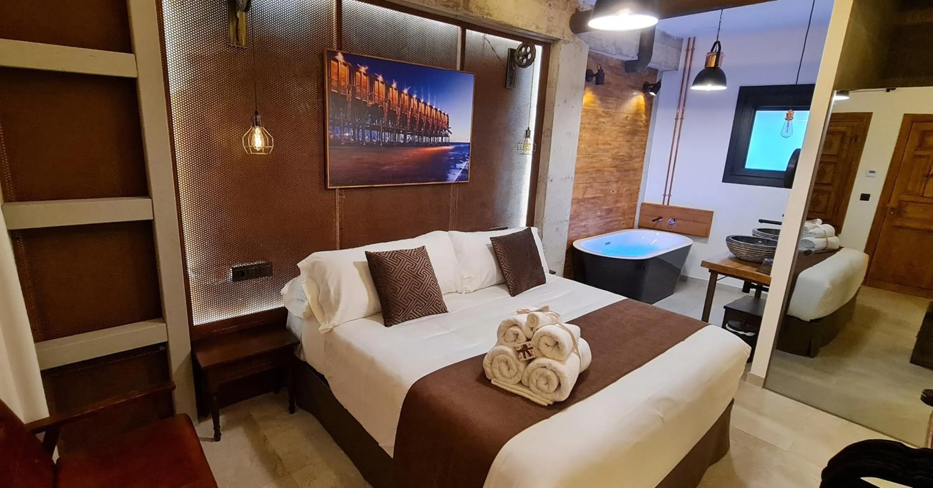 Bed in Murallas de Jayrán Hotel Boutique