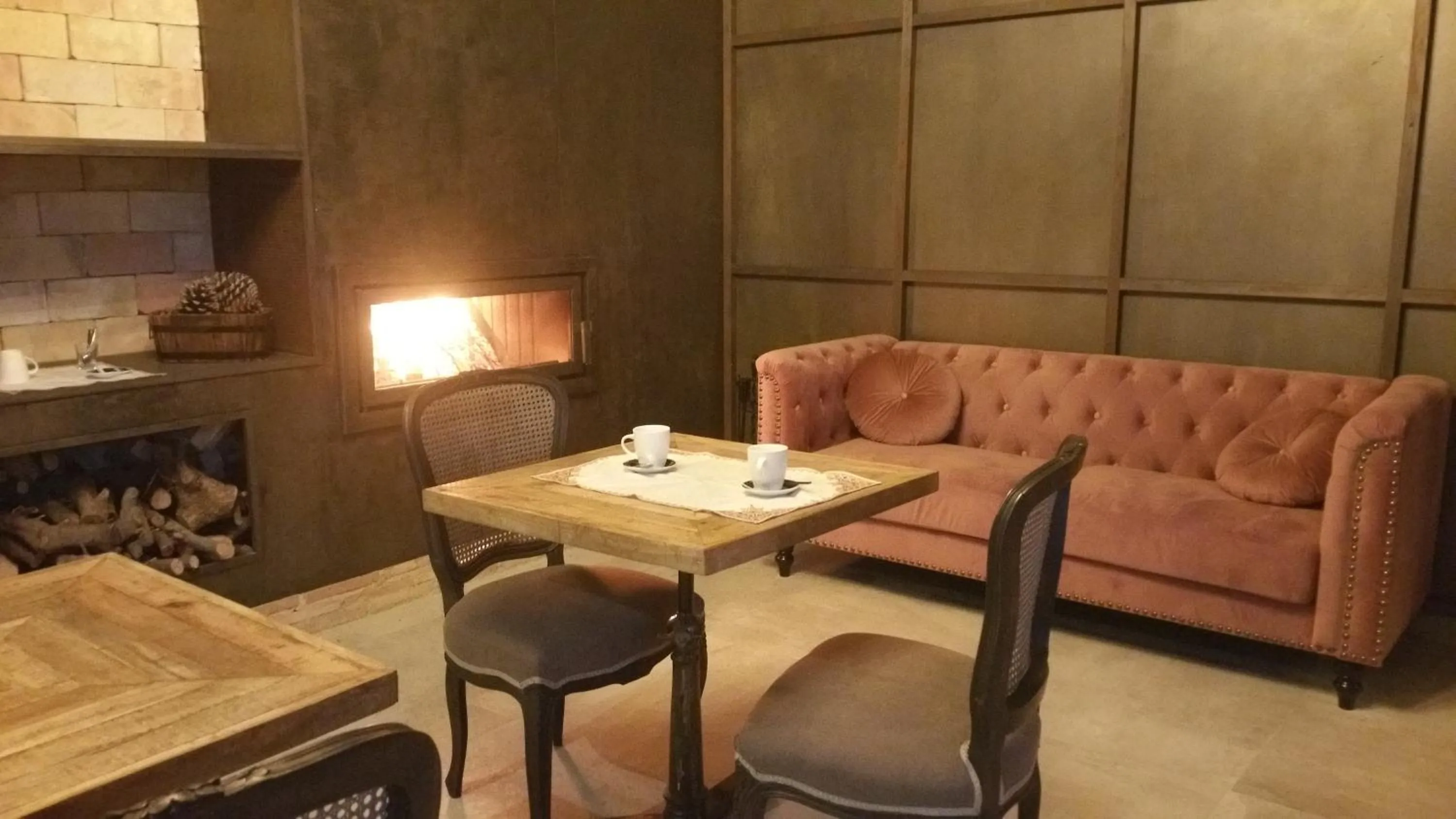 Living room in Murallas de Jayrán Hotel Boutique