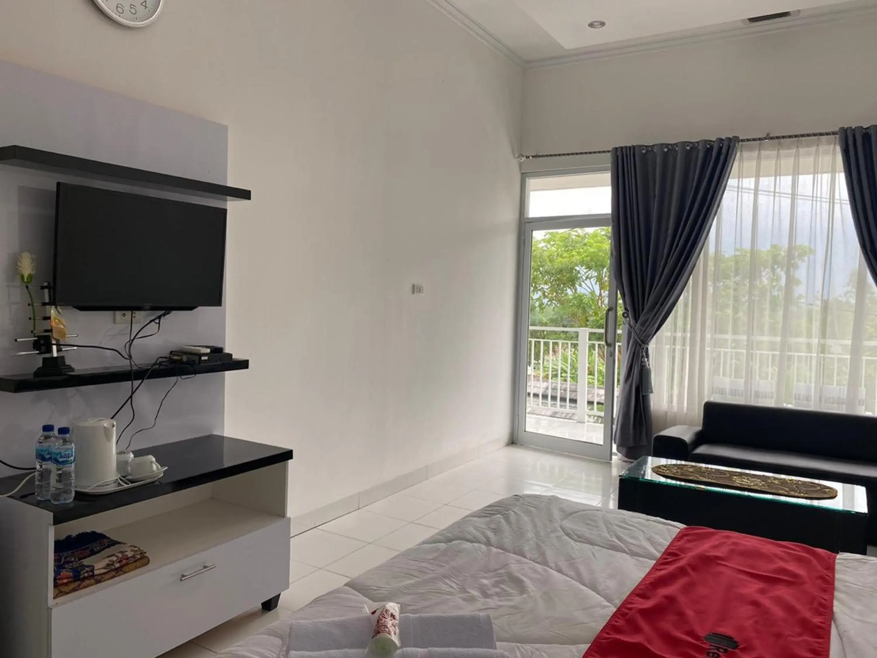 Bed in RedDoorz Plus at Puncak Mas Cottage Lampung Bed in RedDoorz Plus at Puncak Mas Cottage Lampung