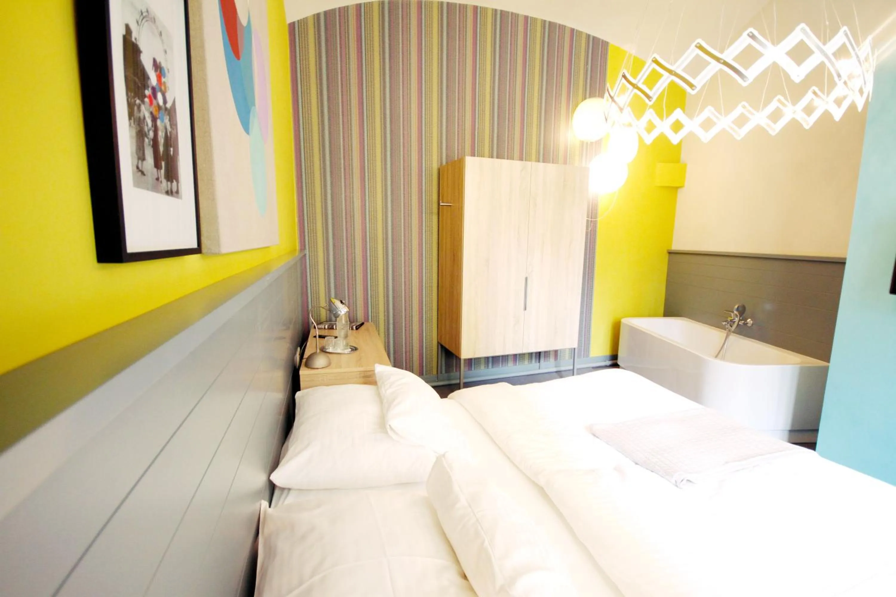 Bed in Saint SHERMIN bed breakfast & champagne